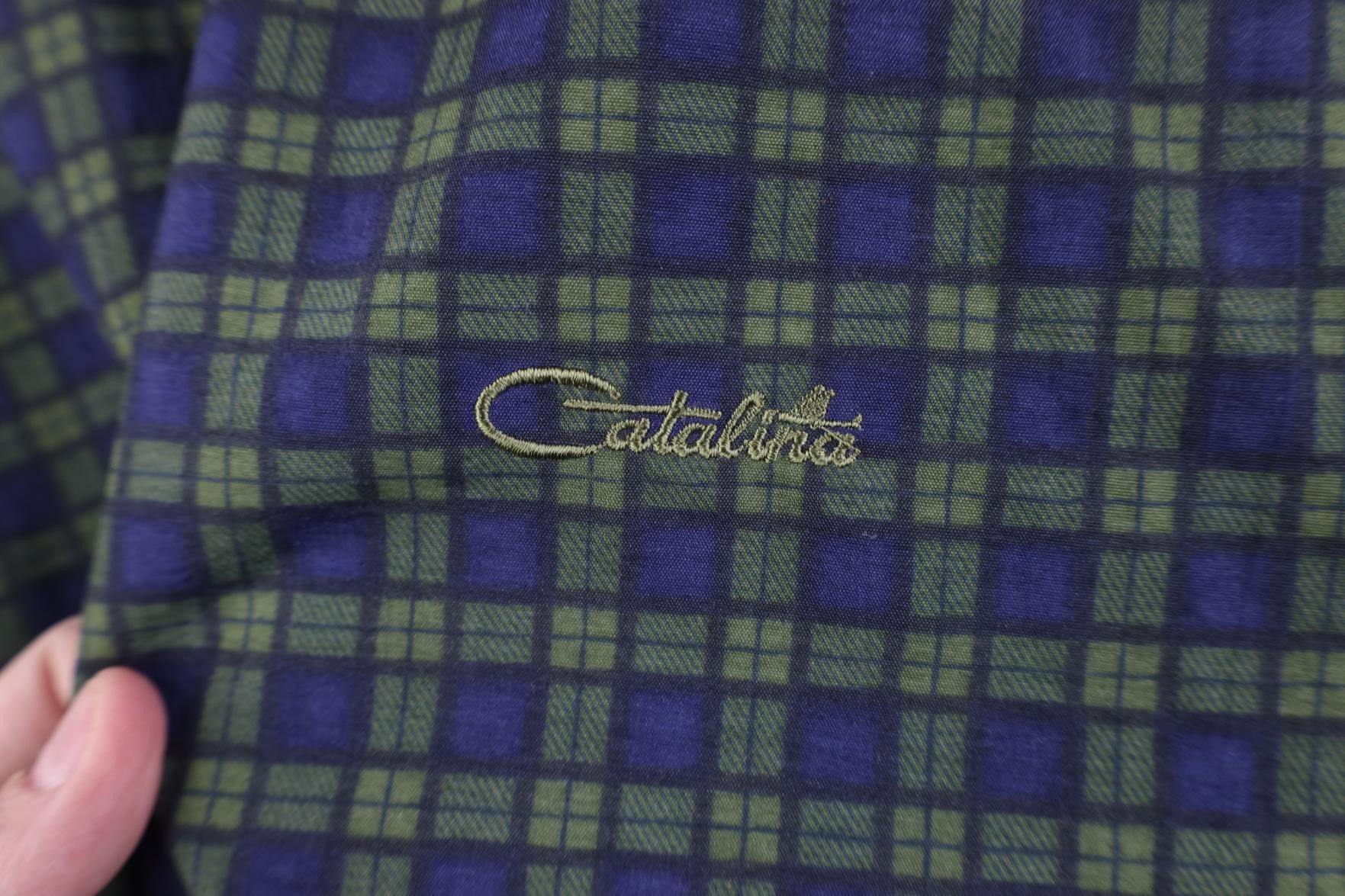 Vintage Vintage 90s Streetwear Pullover Windbreaker Jacket Plaid Size US XL / EU 56 / 4 - 4 Thumbnail