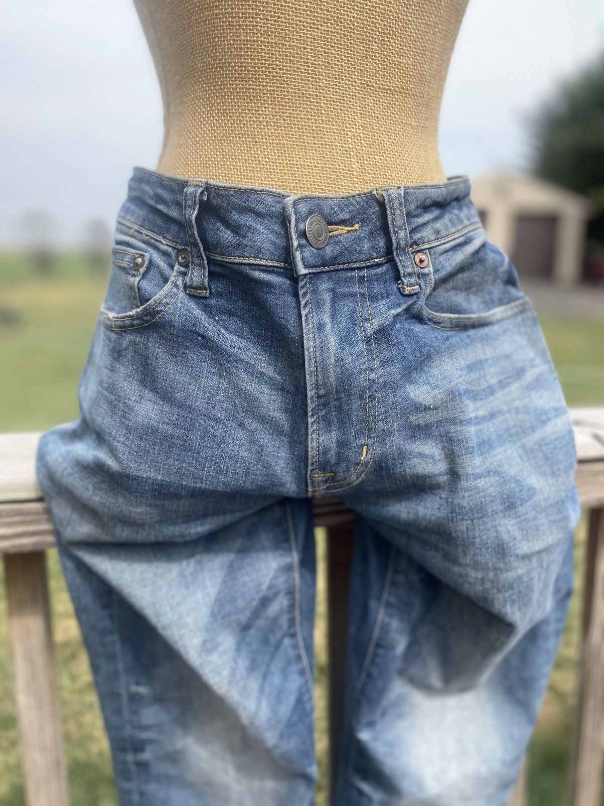 American Eagle Outfitters American Eagle Outfitters Extr Flx 4 Original Straight 31x32 Size US 31 - 4 Thumbnail