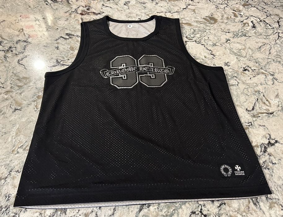 Chrome Hearts Chrome Hearts Mesh Warm up Basketball Jersey