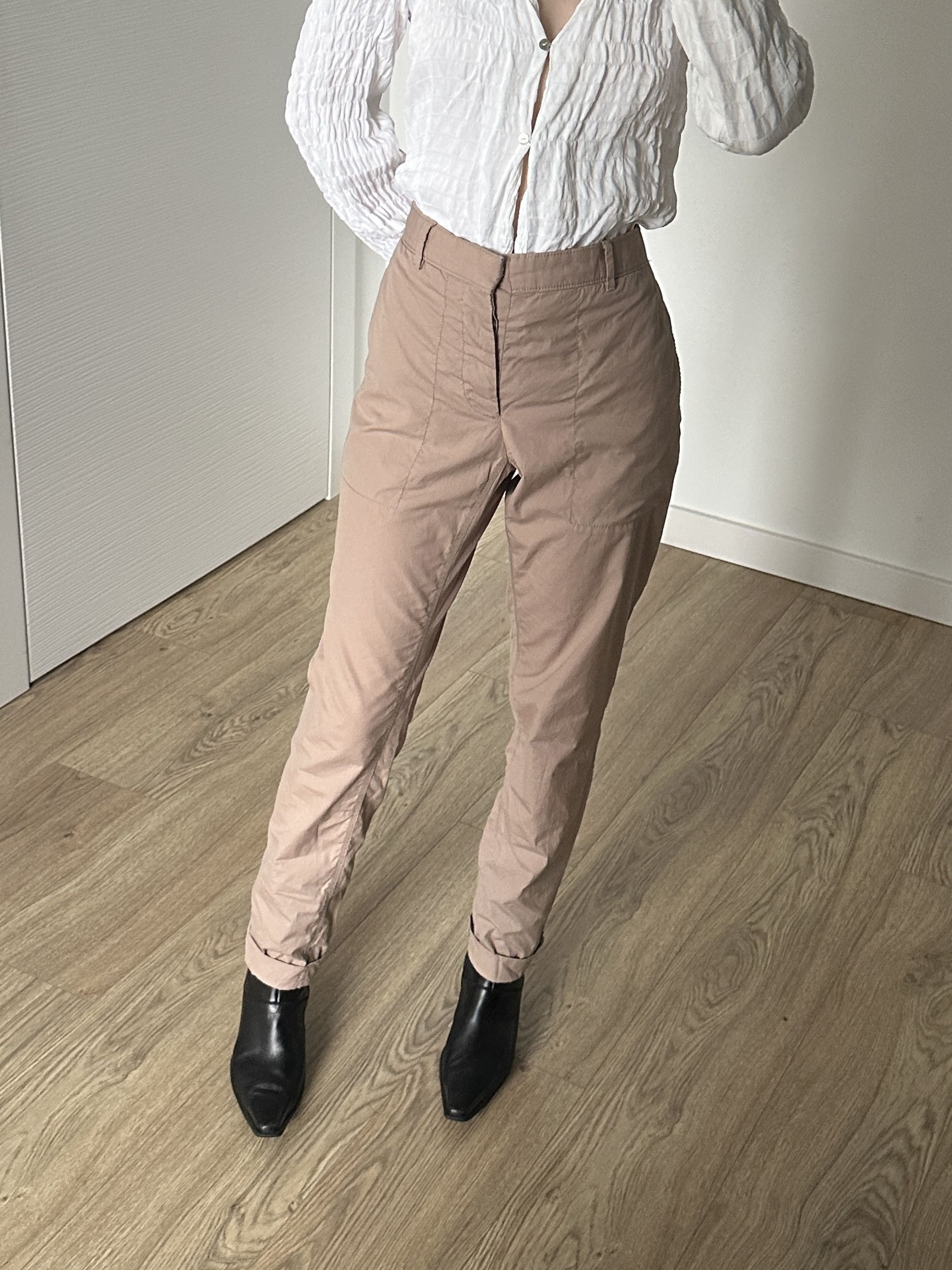 Designer × Miu Miu × Vintage Miu Miu Chino Pants Trousers Size 28" / US 6 / IT 42 - 3 Thumbnail