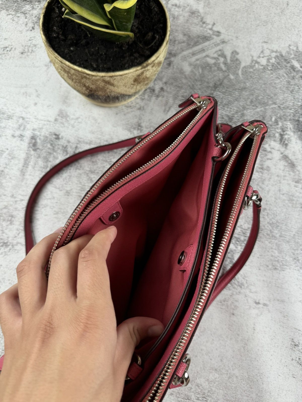 Coach Coach New York Minetta Crossbody Pebble Leather Bag F57520 Size ONE SIZE - 14 Thumbnail