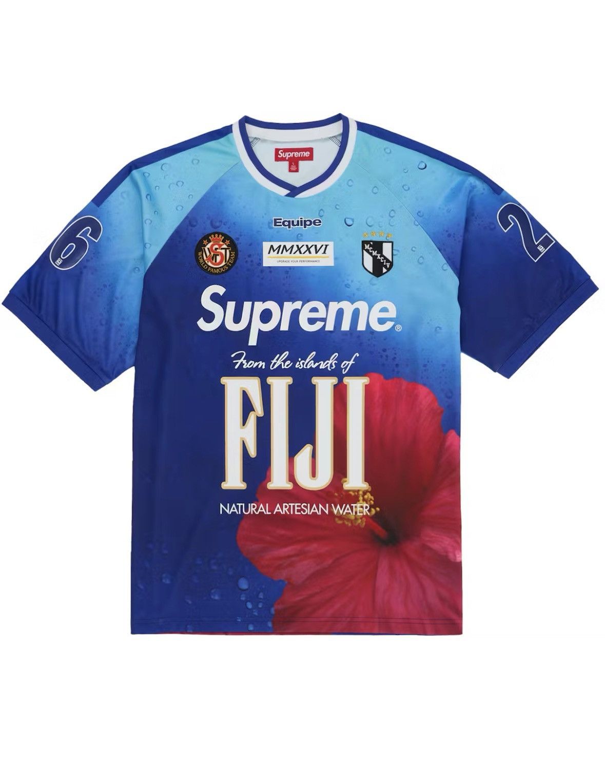 Supreme Supreme Por Ciento Soccer Jersey | Grailed