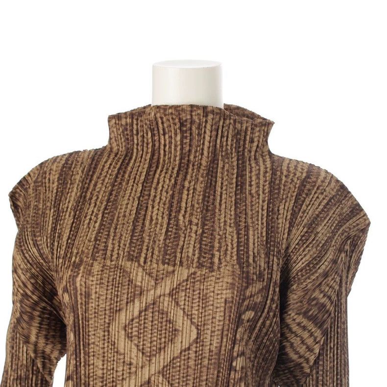 Issey Miyake Issey Miyake Twisted knitted transfer dress Size XXL / US 16-18 / IT 52-54 - 4 Thumbnail