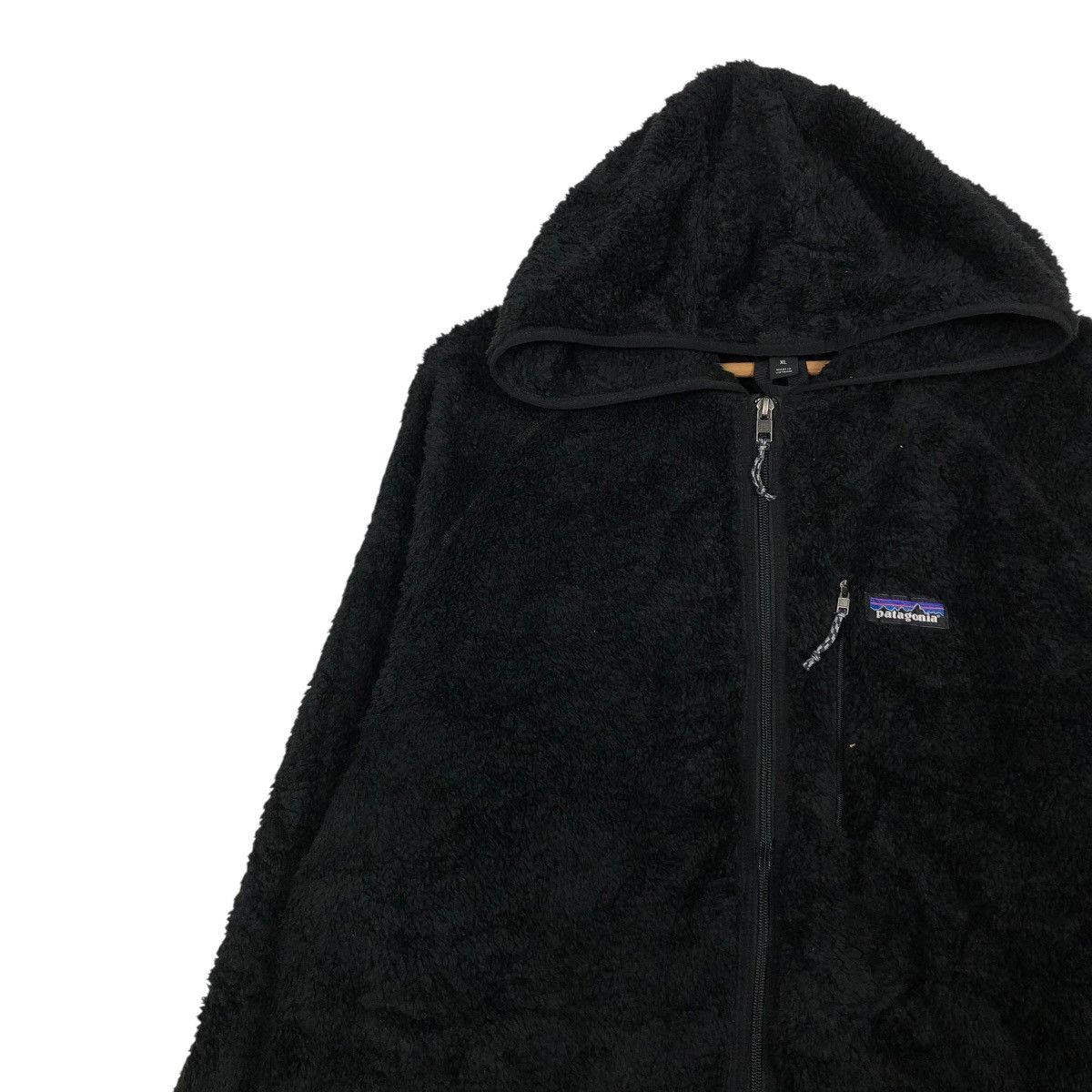 Patagonia 🔥RICH BLACK VINTAGE FLEECE JACKET PATAGONIA DIP PILE Size US XL / EU 56 / 4 - 9 Thumbnail