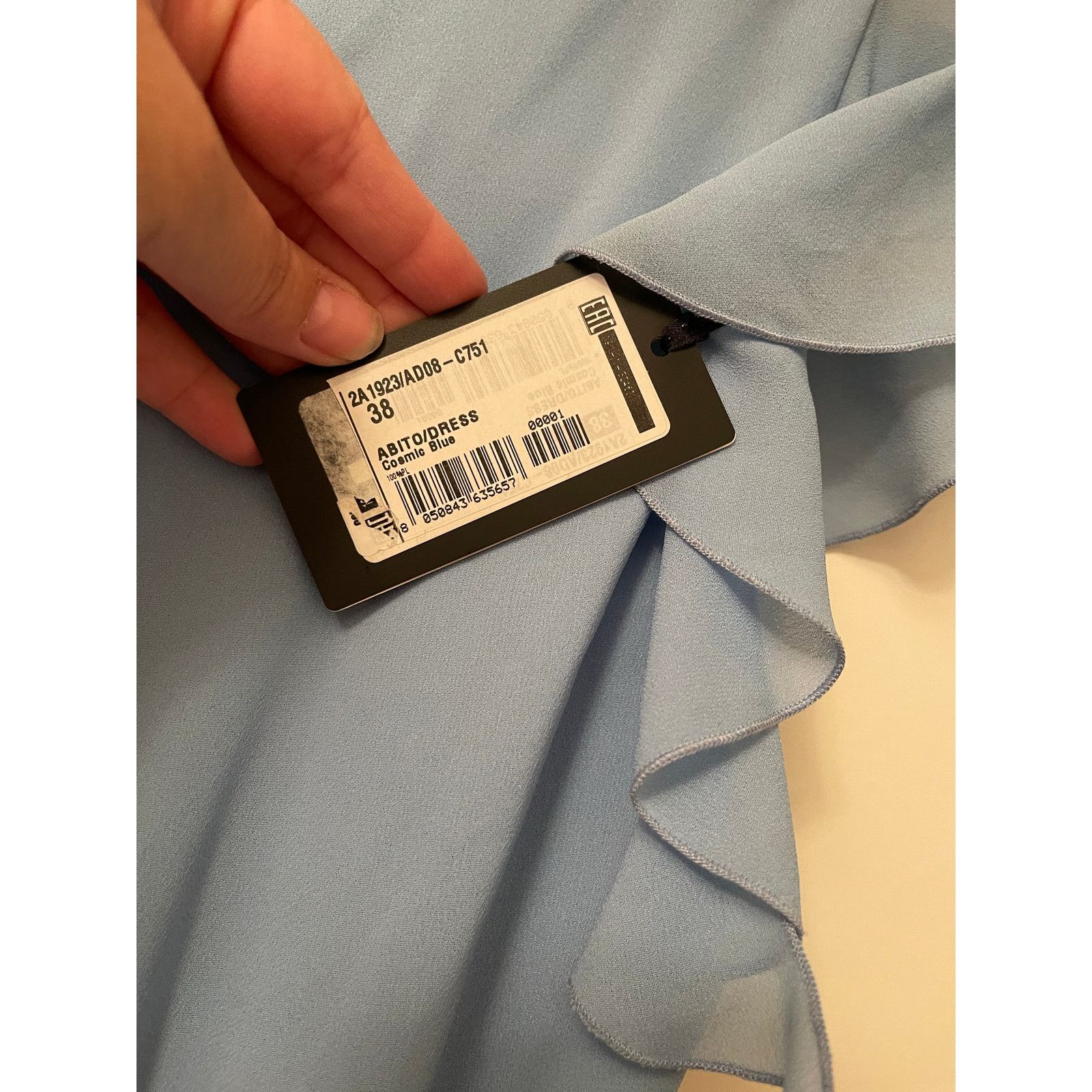 Patrizia Pepe Patrizia Pepe, Sky Blue Maxi Dress, NWT, Size: 38 Size XS / US 0-2 / IT 36-38 - 10 Thumbnail