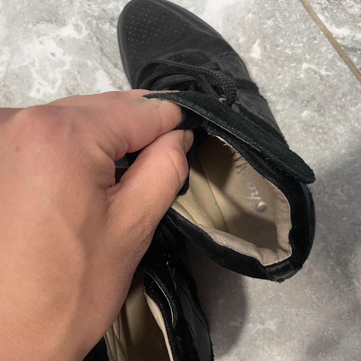 Vintage 36 like ISABEL MARANT BECKETT HIGH PLATFORM SNEAKERS SHOES Size US 6 / IT 36 - 8 Thumbnail