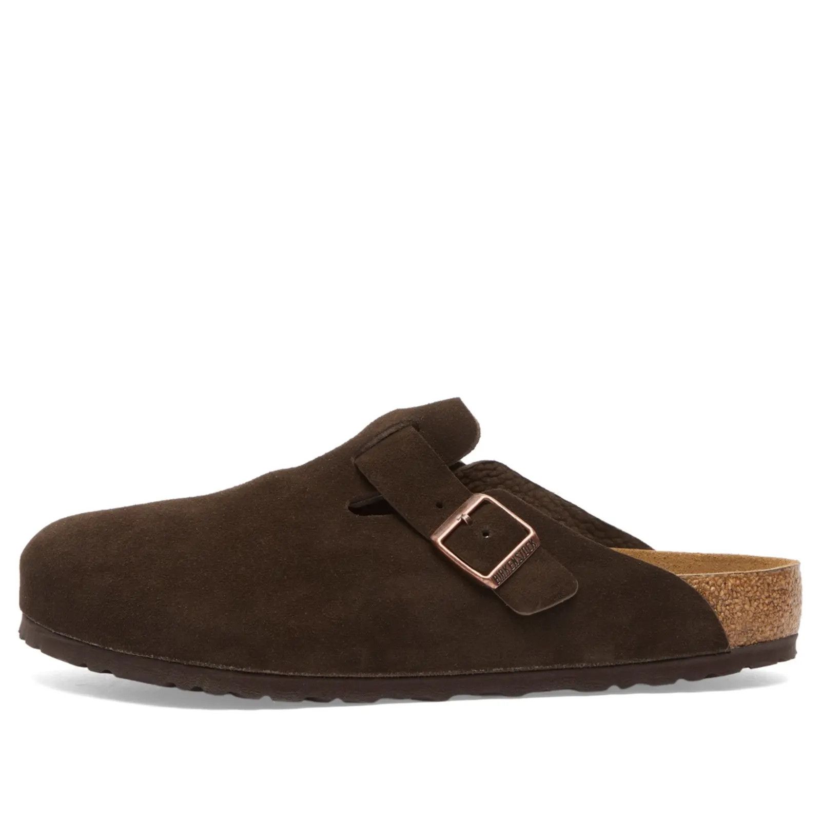 Birkenstock Birkenstock Boston BS Suede Mocca 60901 US 12 EU 45 Size US 12 / EU 45 - 2 Thumbnail
