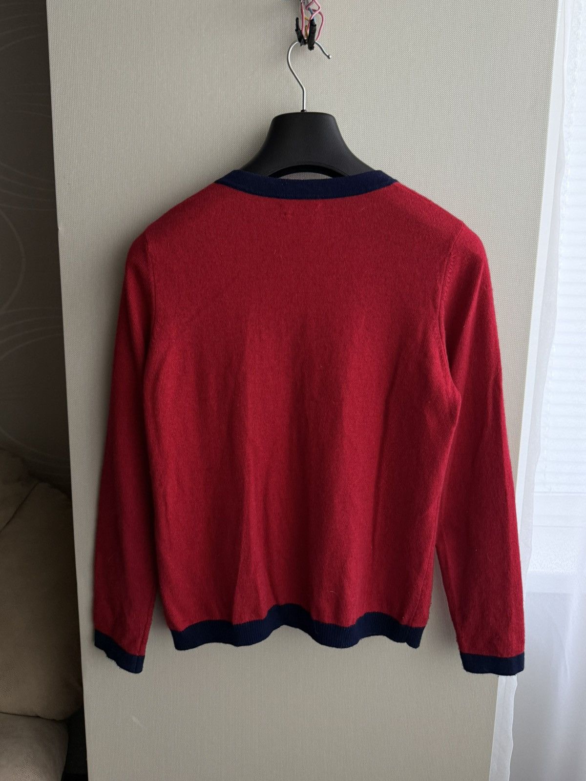 Other House Of Bruar Red Cashmere Silk Cardigan Size S Size S / US 4 / IT 40 - 5 Thumbnail