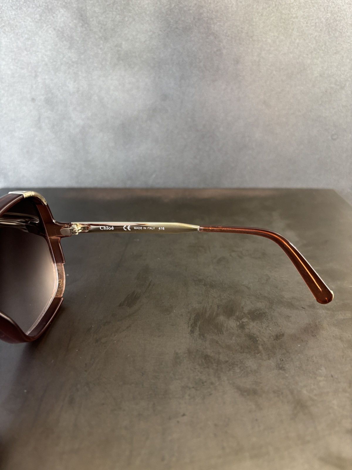 Chloe 2000s Chloe Sunglasses CE719S Ted Lapidus Oversize Square Size ONE SIZE - 13 Thumbnail