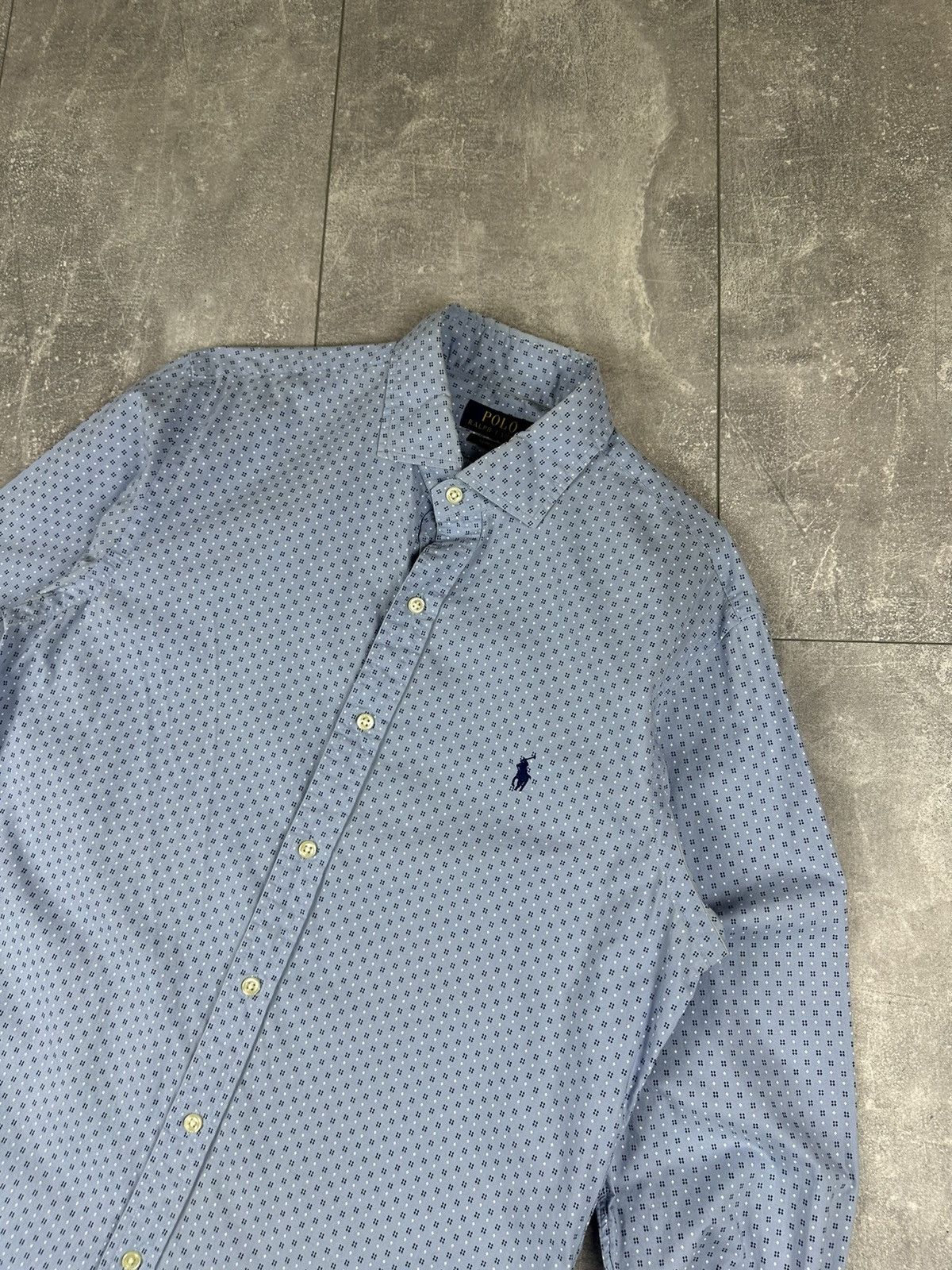 Polo Ralph Lauren Polo Rlaph Lauren Mens Blue Shirt Button Up Size US M / EU 48-50 / 2 - 3 Thumbnail