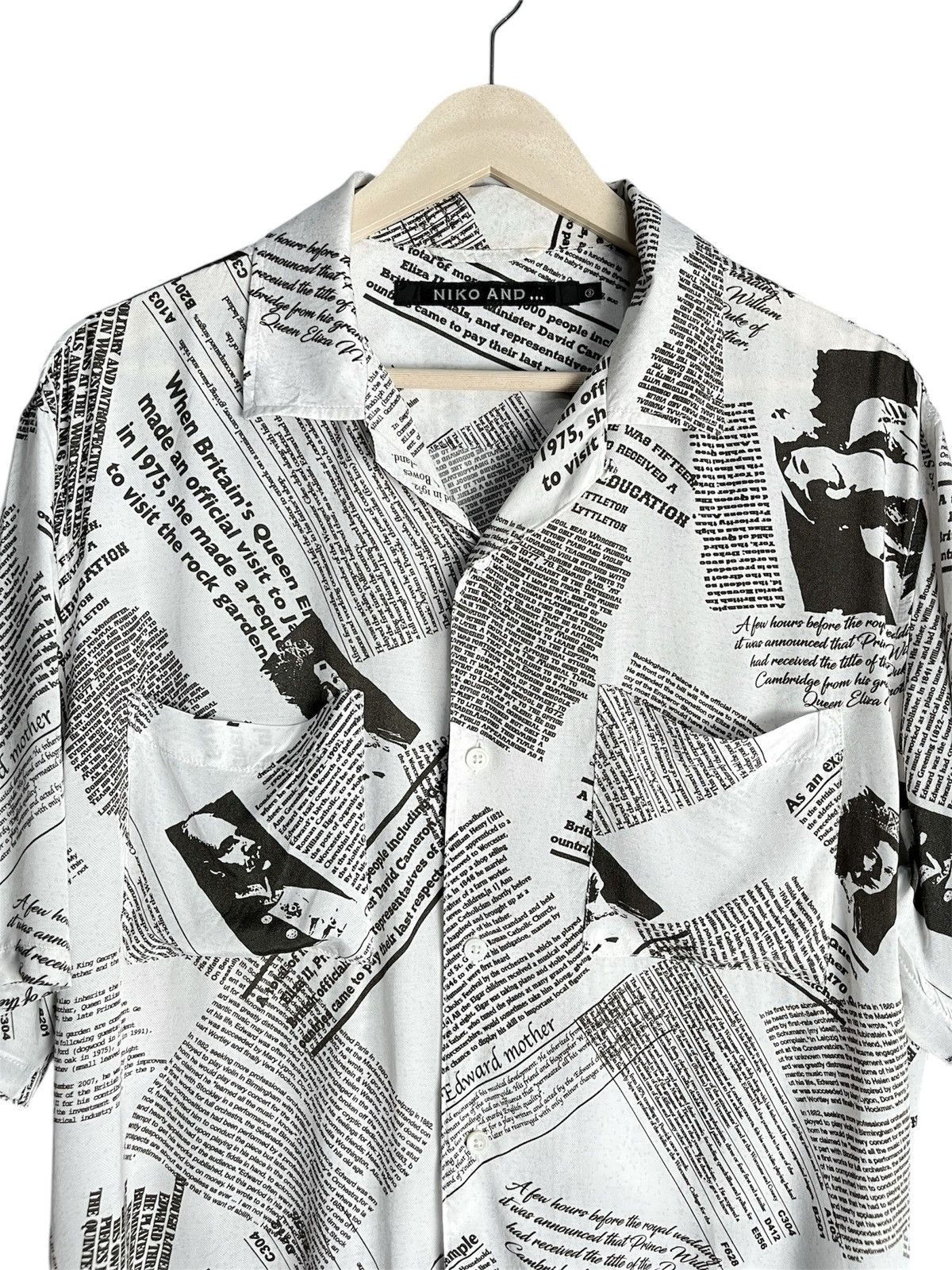 Issey Miyake × Japanese Brand × Tsumori Chisato Niko And … Rayon Shirts Size US L / EU 52-54 / 3 - 2 Thumbnail