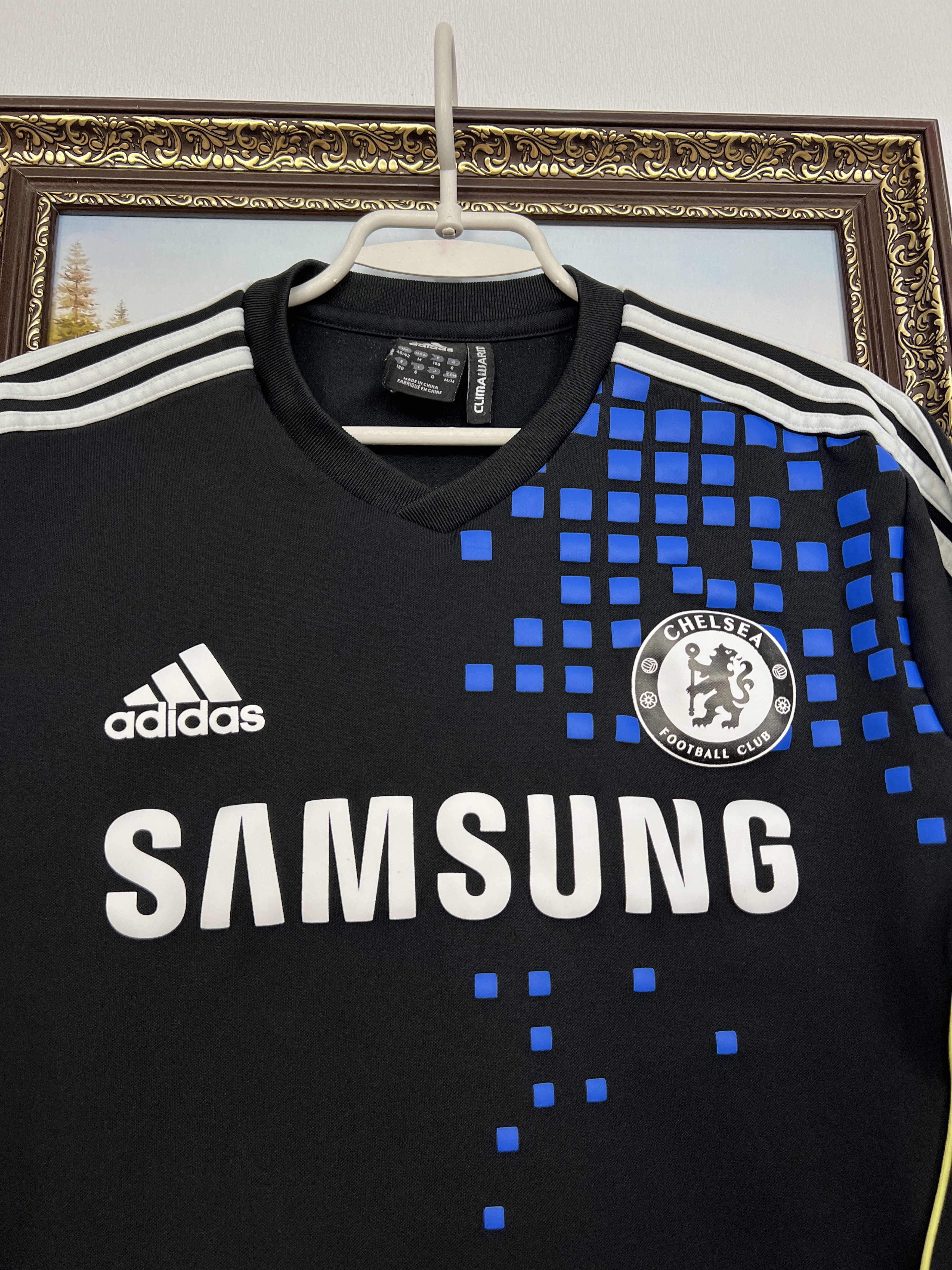 Adidas Chelsea Football Sweatshirt Soccer Track Top Crewneck Size US M / EU 48-50 / 2 - 3 Thumbnail
