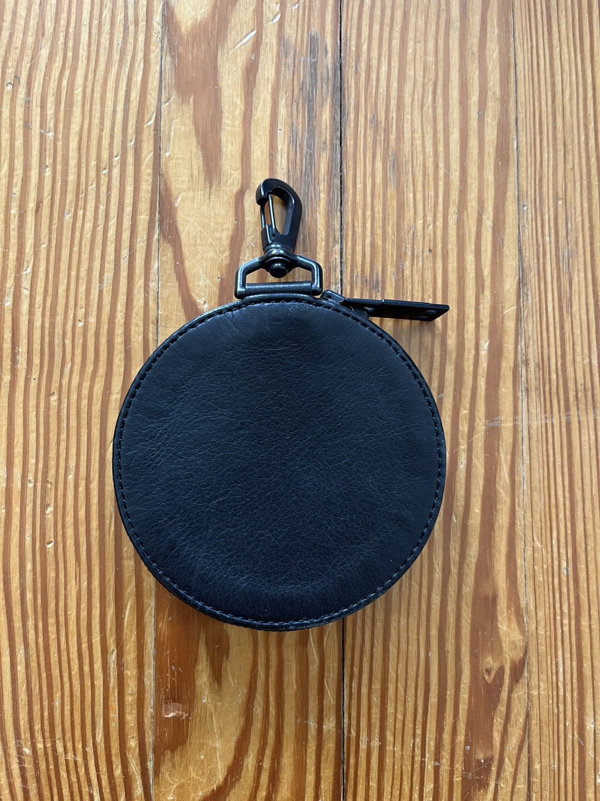 Blackmeans Blackmeans Leather Coin Pouch Green Purple Black Size ONE SIZE - 2 Thumbnail