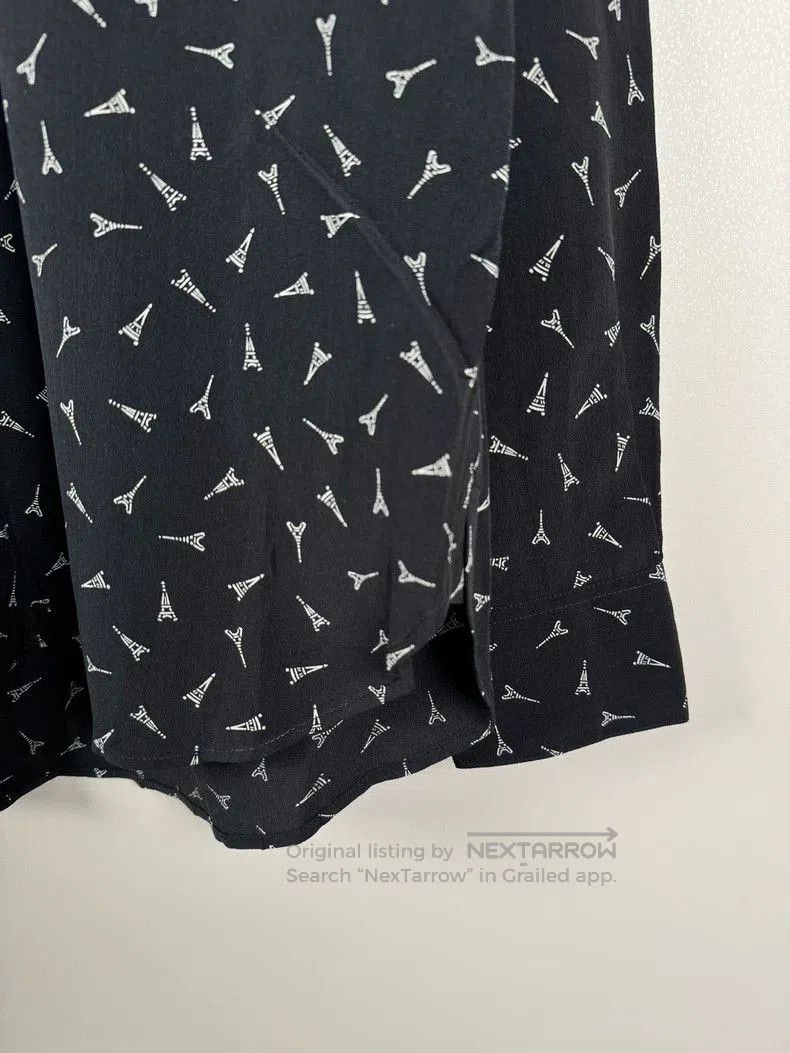 Saint Laurent Paris Saint Laurent Paris Tower Silk Shirt. Size US M / EU 48-50 / 2 - 4 Thumbnail