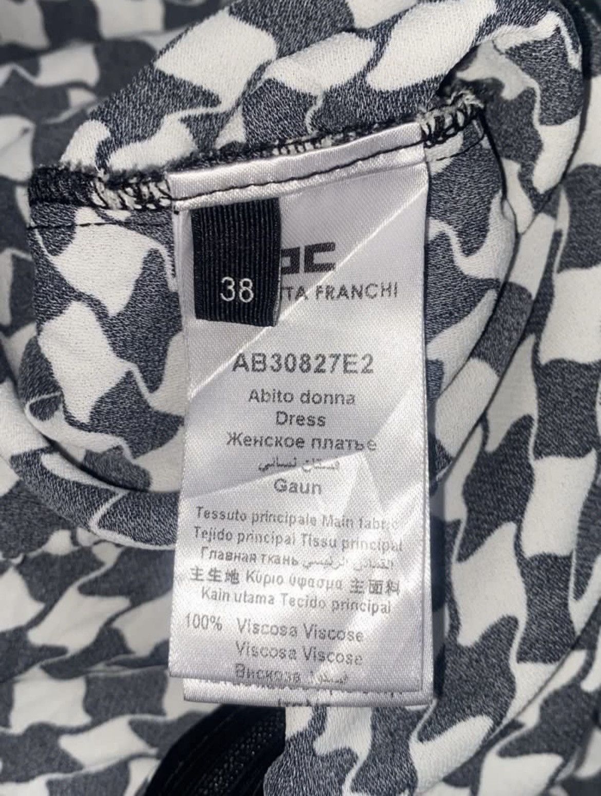 Elisabetta Franchi ELISABETA FRANCHI Plaid Tops Size XS / US 0-2 / IT 36-38 - 7 Thumbnail