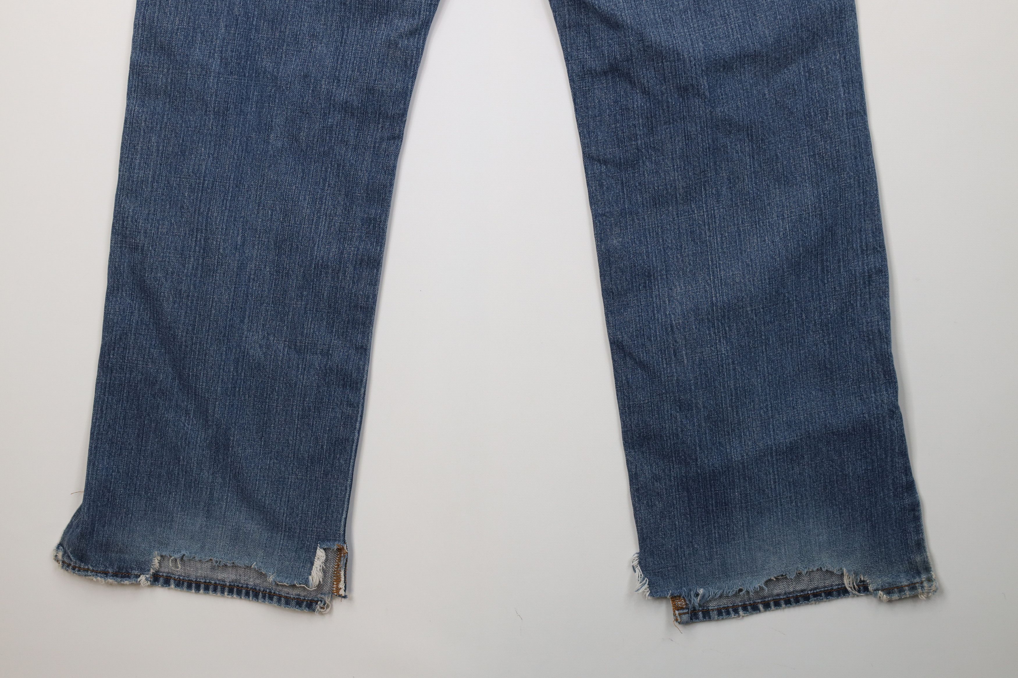 Lucky Brand Vintage Y2K Lucky Brand Flared Wide Leg Denim Jeans Blue Size US 32 / EU 48 - 15 Thumbnail