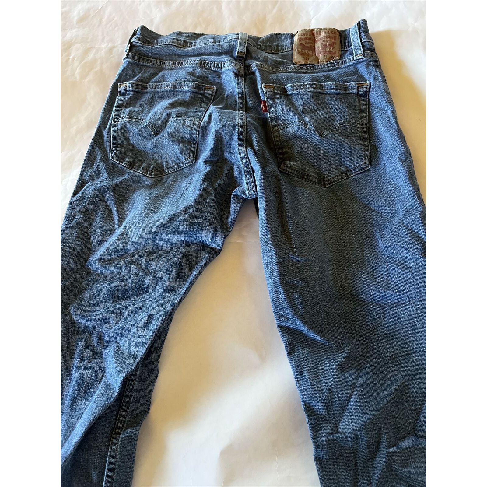 Levi's Levis 511 Jeans Mens 31x30 Blue Slim Medium Wash Denim Y2k Size US 31 - 10 Thumbnail