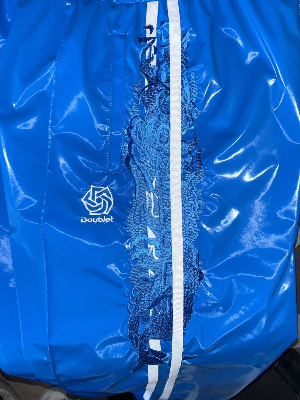 Doublet Doublet Laminate Track Pants Size US 31 - 8 Thumbnail