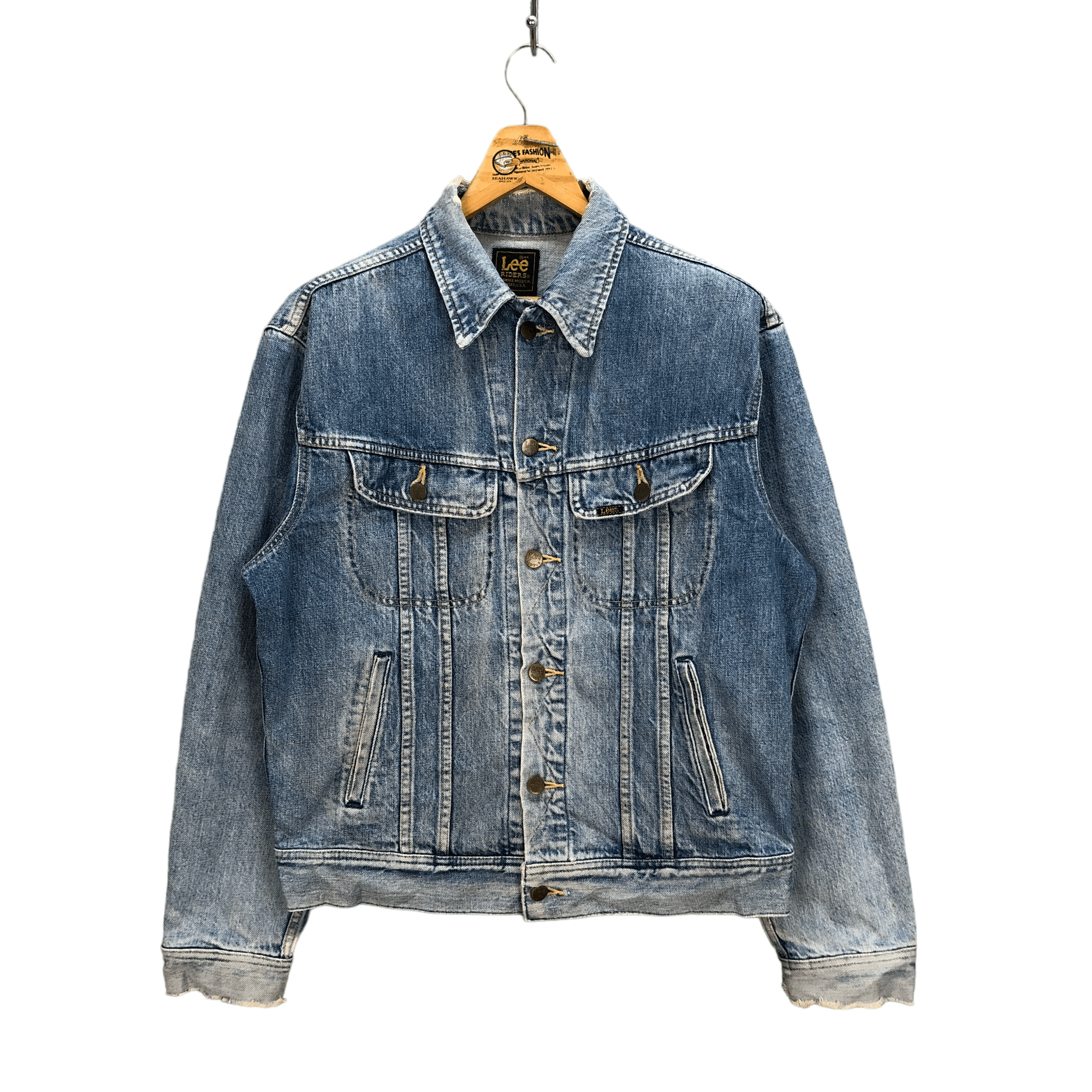 Lee VINTAGE LEE RIDERS TRUCKER JACKET / DENIM JACKET #5196-179 Size US M / EU 48-50 / 2 - 1 Thumbnail