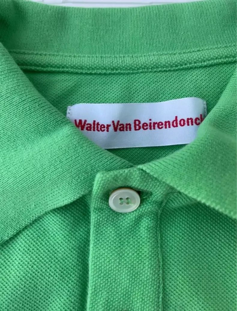 Walter Van Beirendonck walter van beirendonck Green short-sleeved shirt Size US XS / EU 42 / 0 - 3 Thumbnail