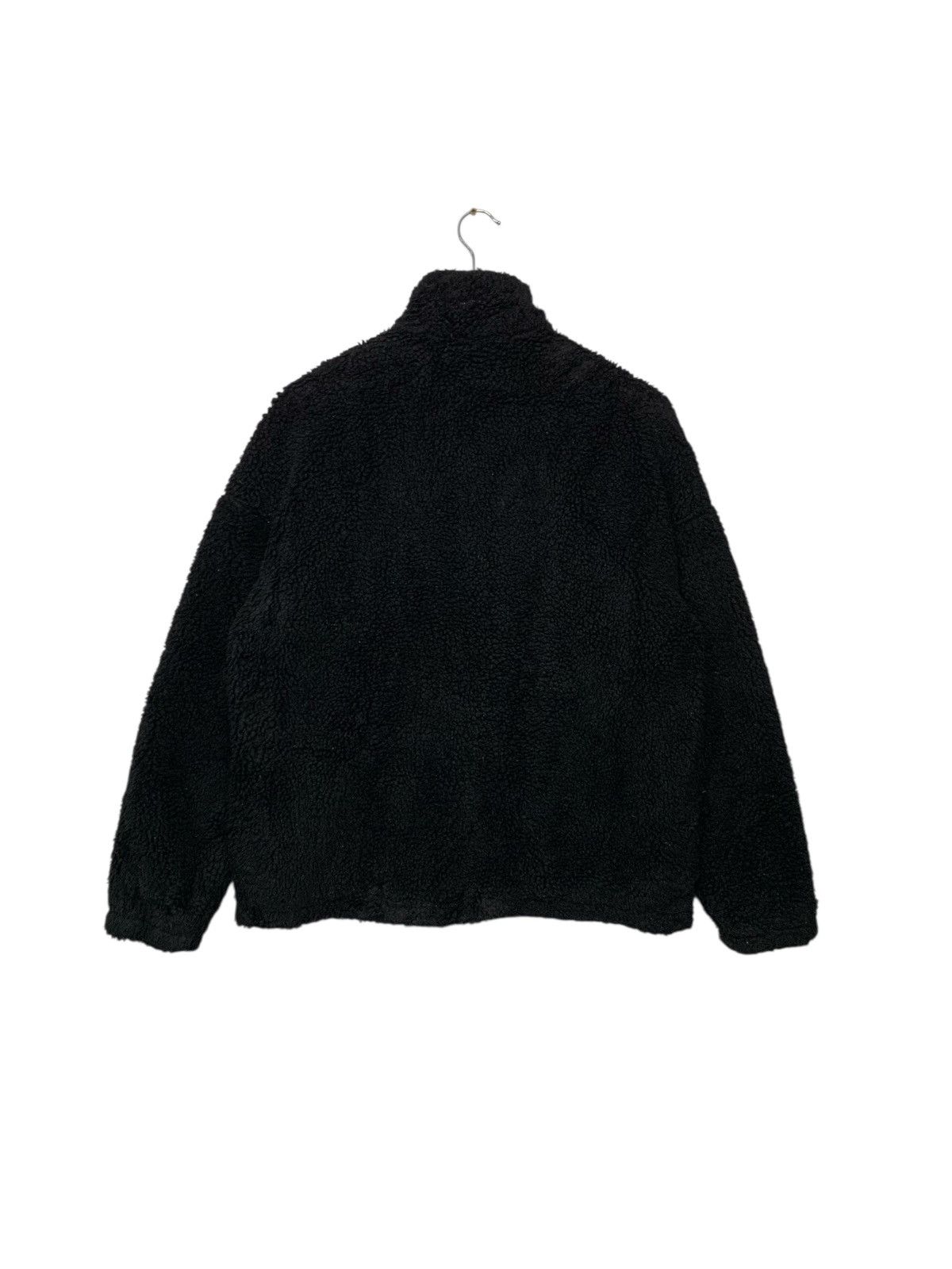 Gap Rare GAP Big Logo Sherpa Fleece Zipper Down Sweater Size US XS / EU 42 / 0 - 4 Thumbnail