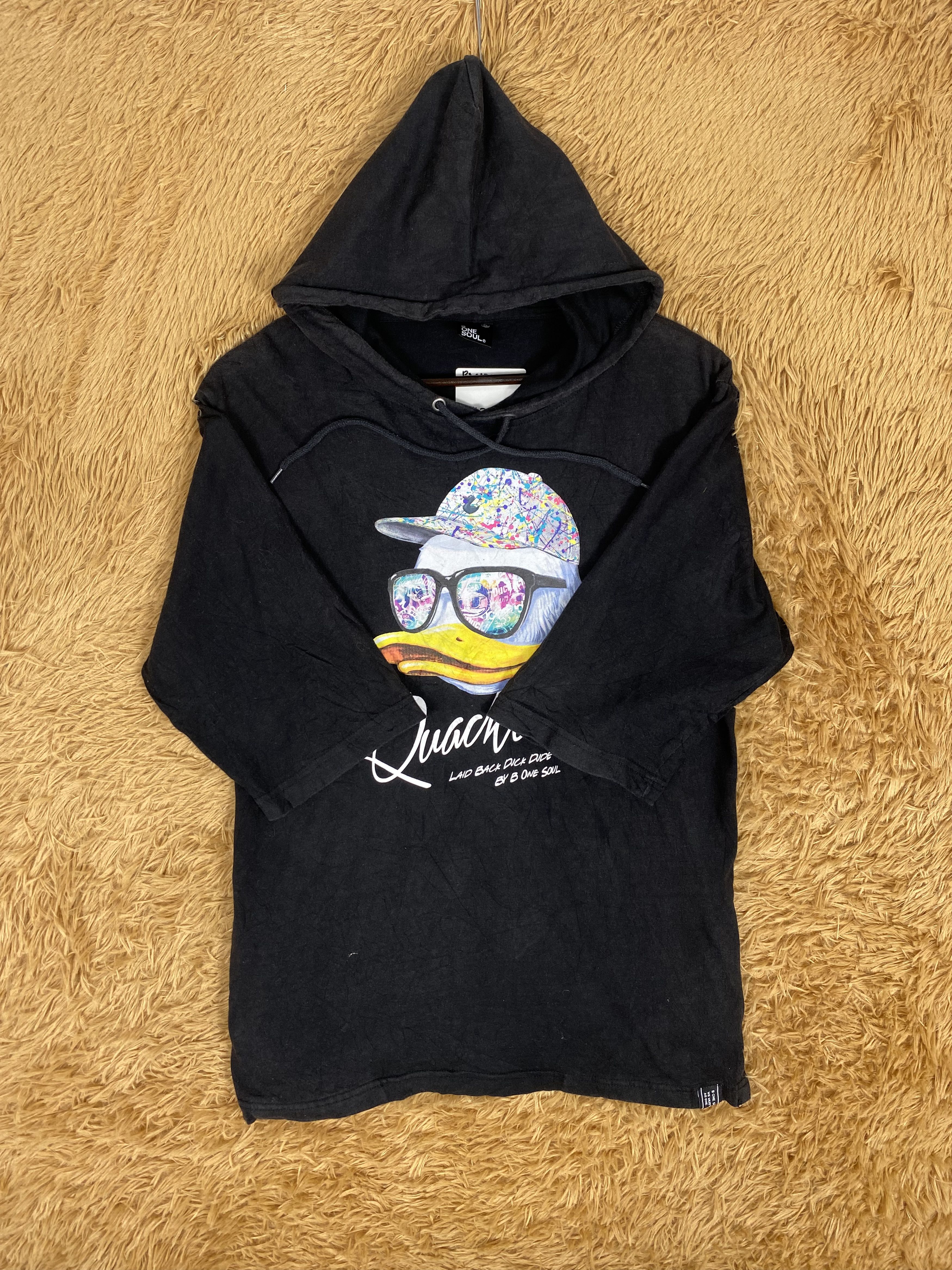 Japanese Brand Vintage B One Soul Duck Dude Hoodies PS0174 Size US M / EU 48-50 / 2 - 3 Thumbnail