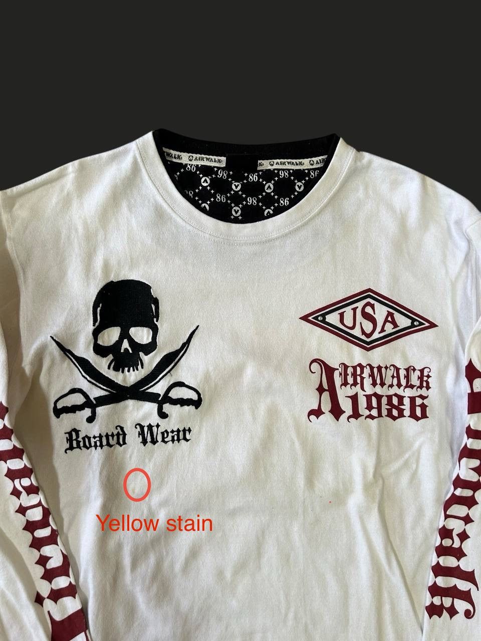 Airwalk Vintage Y2K Airwalk Skull Longsleeve tee Size US M / EU 48-50 / 2 - 5 Thumbnail