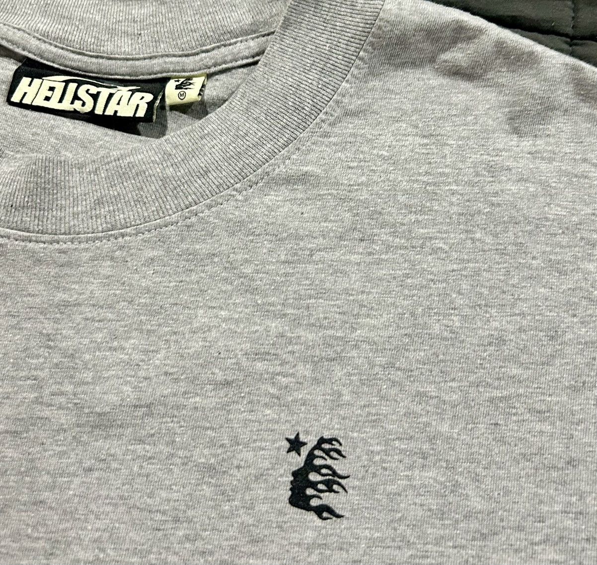 HELLSTAR Hellstar Studios Basic Logo T-Shirt “Heather Grey” size Med Size US M / EU 48-50 / 2 - 5 Thumbnail