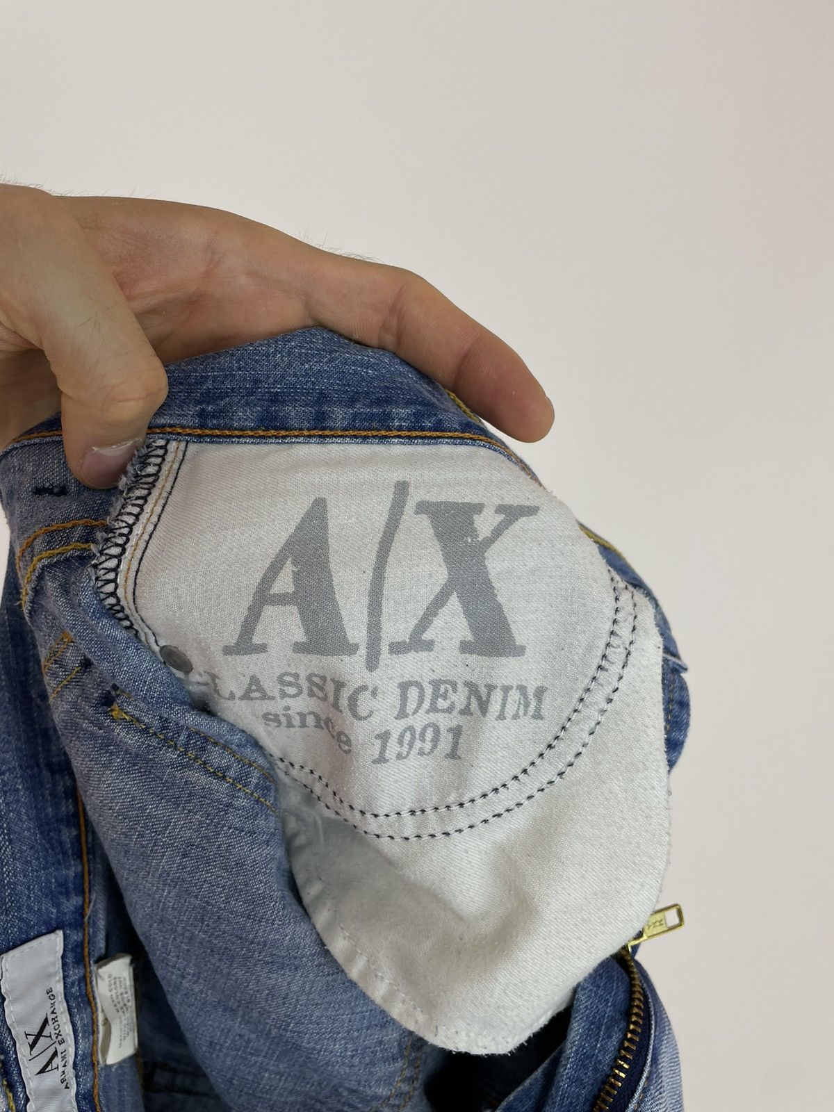 Armani Exchange Armani Axchange Flared Jeans Womens size 6 R Size 28" / US 6 / IT 42 - 9 Thumbnail