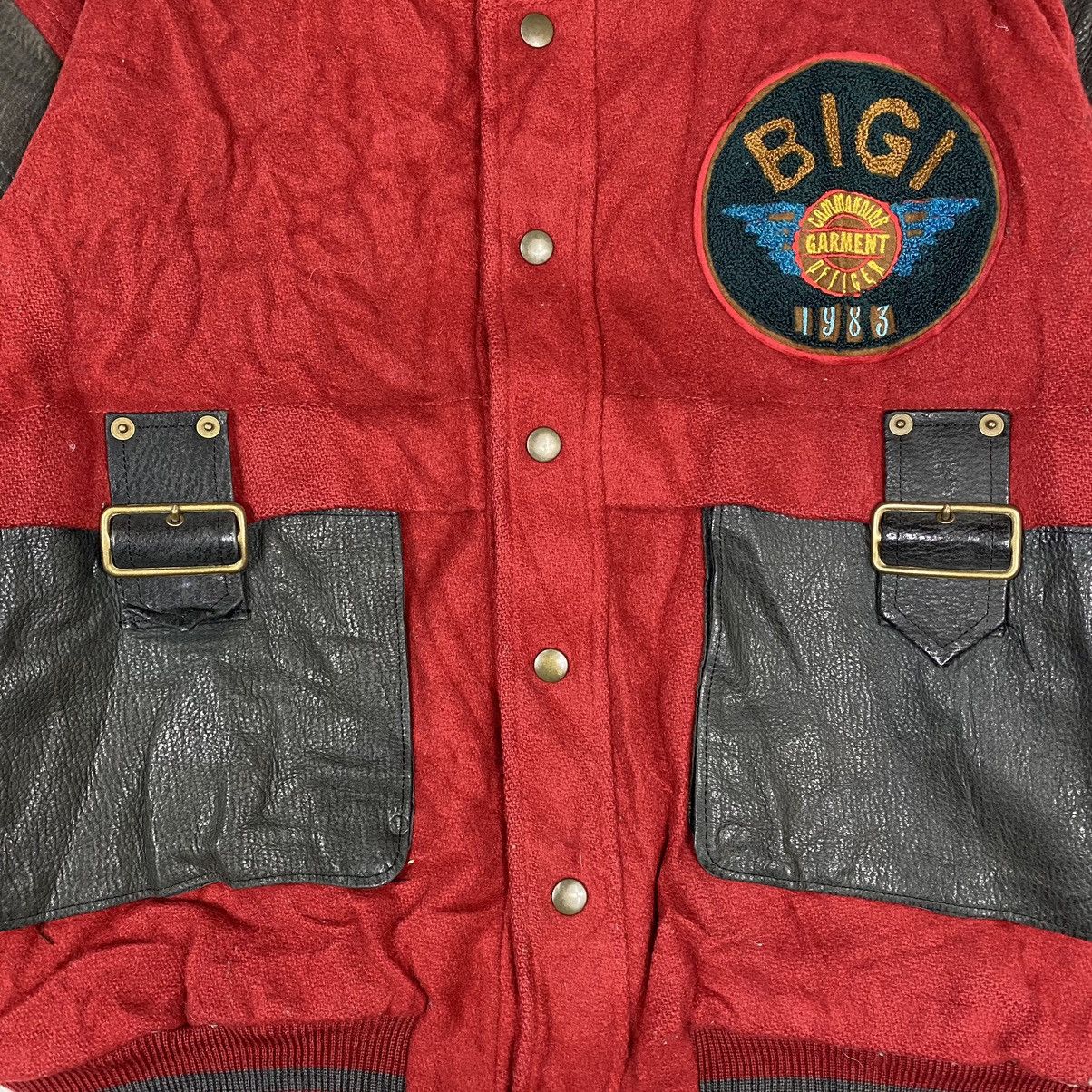 BIGI × Vintage VINTAGE 80's BIGI COMMANDING OFFICER GARMENT VARSITY JACKET Size US M / EU 48-50 / 2 - 4 Thumbnail