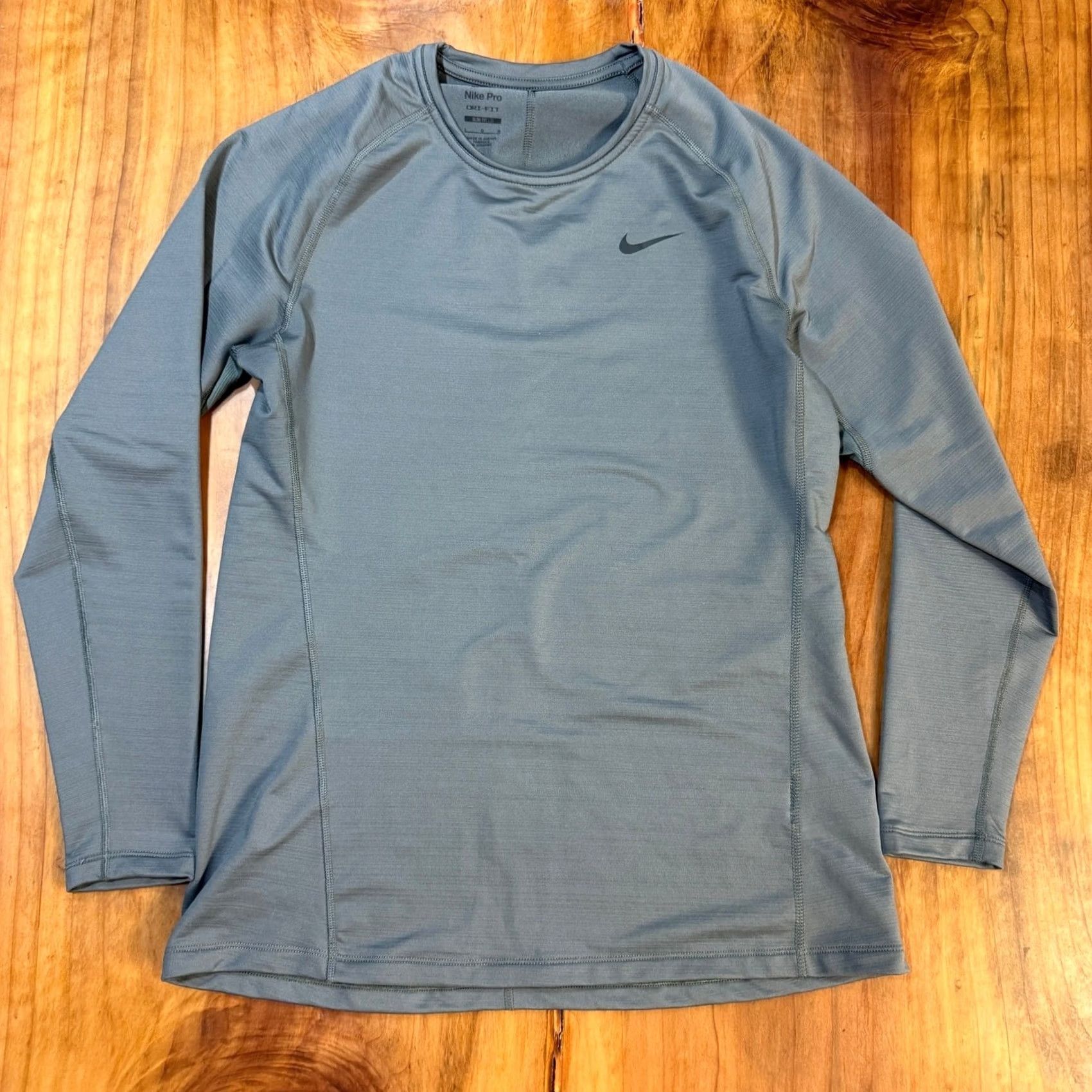 Nike Nike Pro Shirt Long Sleeve Dri-Fit Base Layer Men L Gray - CU6740 E4-1 Size US L / EU 52-54 / 3 - 2 Thumbnail