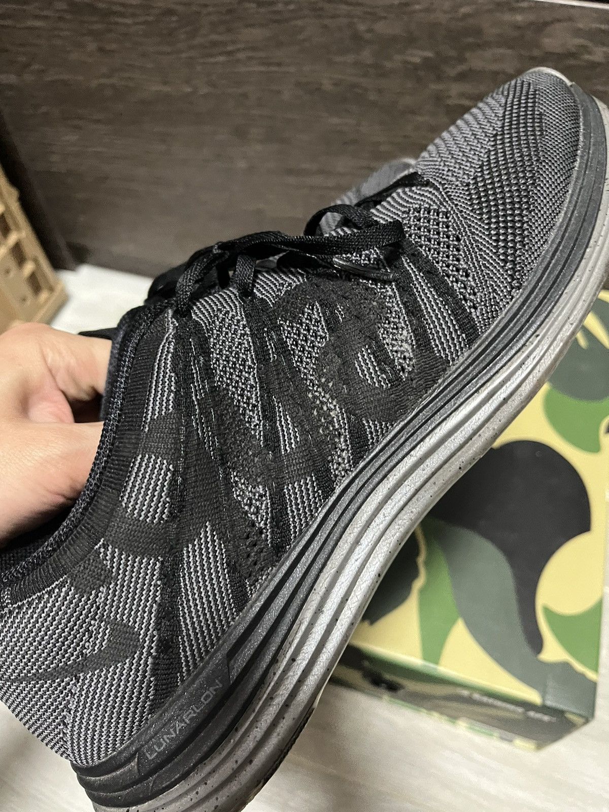 Nike × Supreme Supreme nike flyknit lunar 1 Size US 11 / EU 44 - 10 Thumbnail
