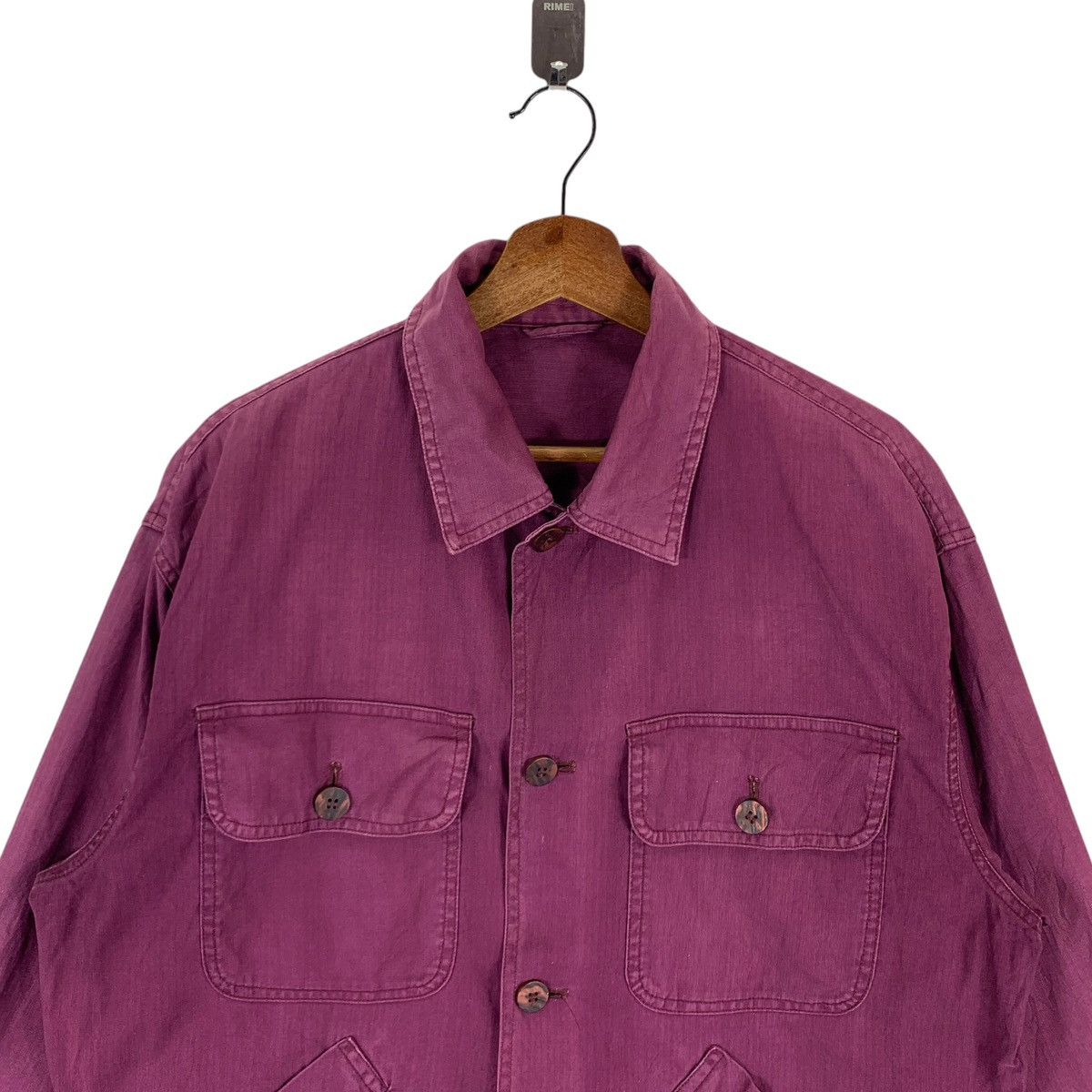 Romeo Gigli VINTAGE ROMEO GIGLI COTTON TRUCKERS JACKET Size US M / EU 48-50 / 2 - 4 Thumbnail
