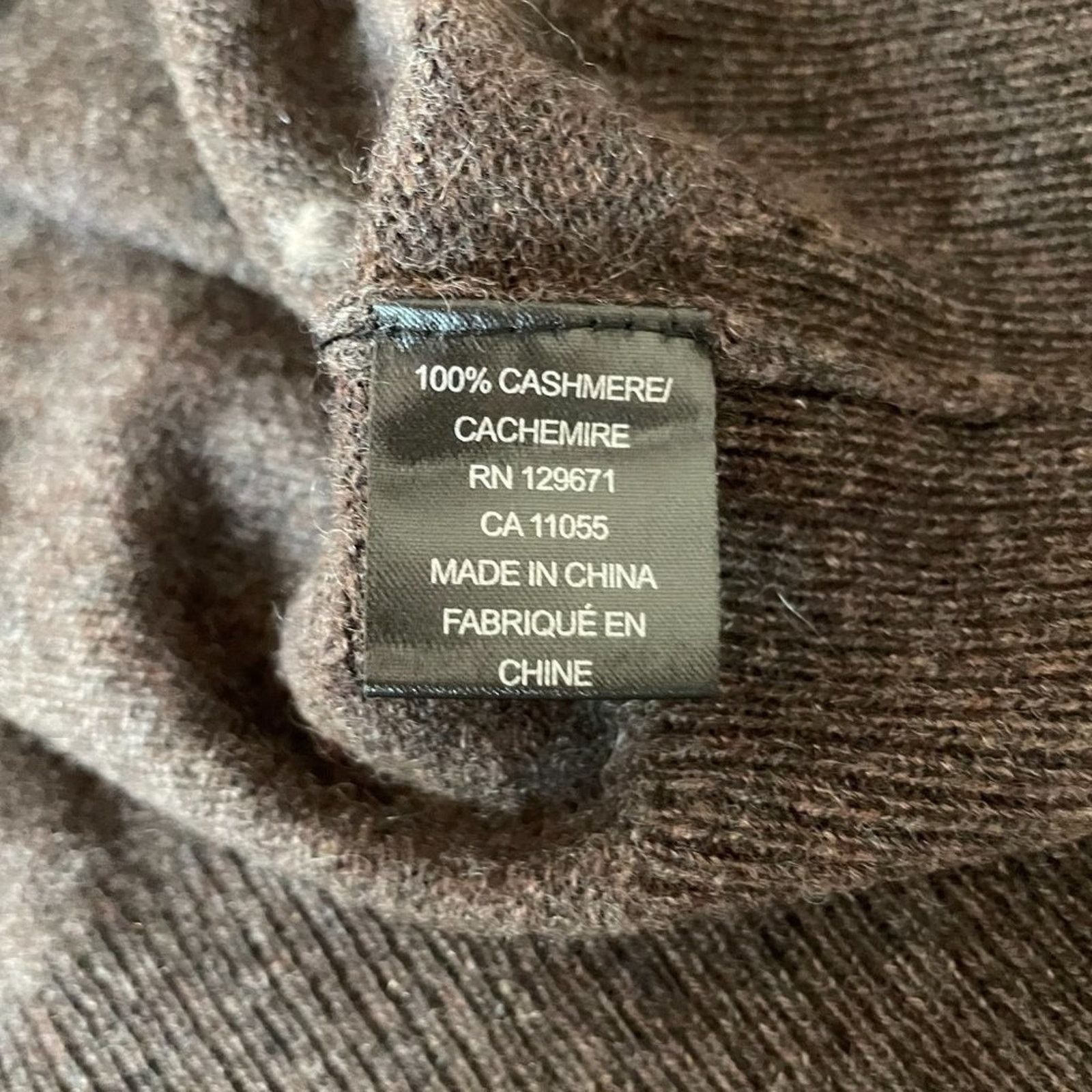 360Cashmere 360 Cashmere Melany Sweater in Dark Brown Size L / US 10 / IT 46 - 6 Thumbnail