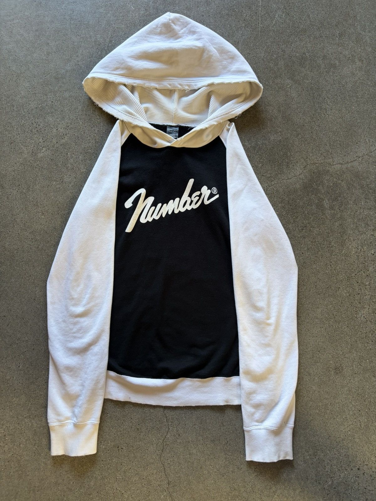 Number (N)ine AW05 Number Nine Fender Hoodie White | Grailed