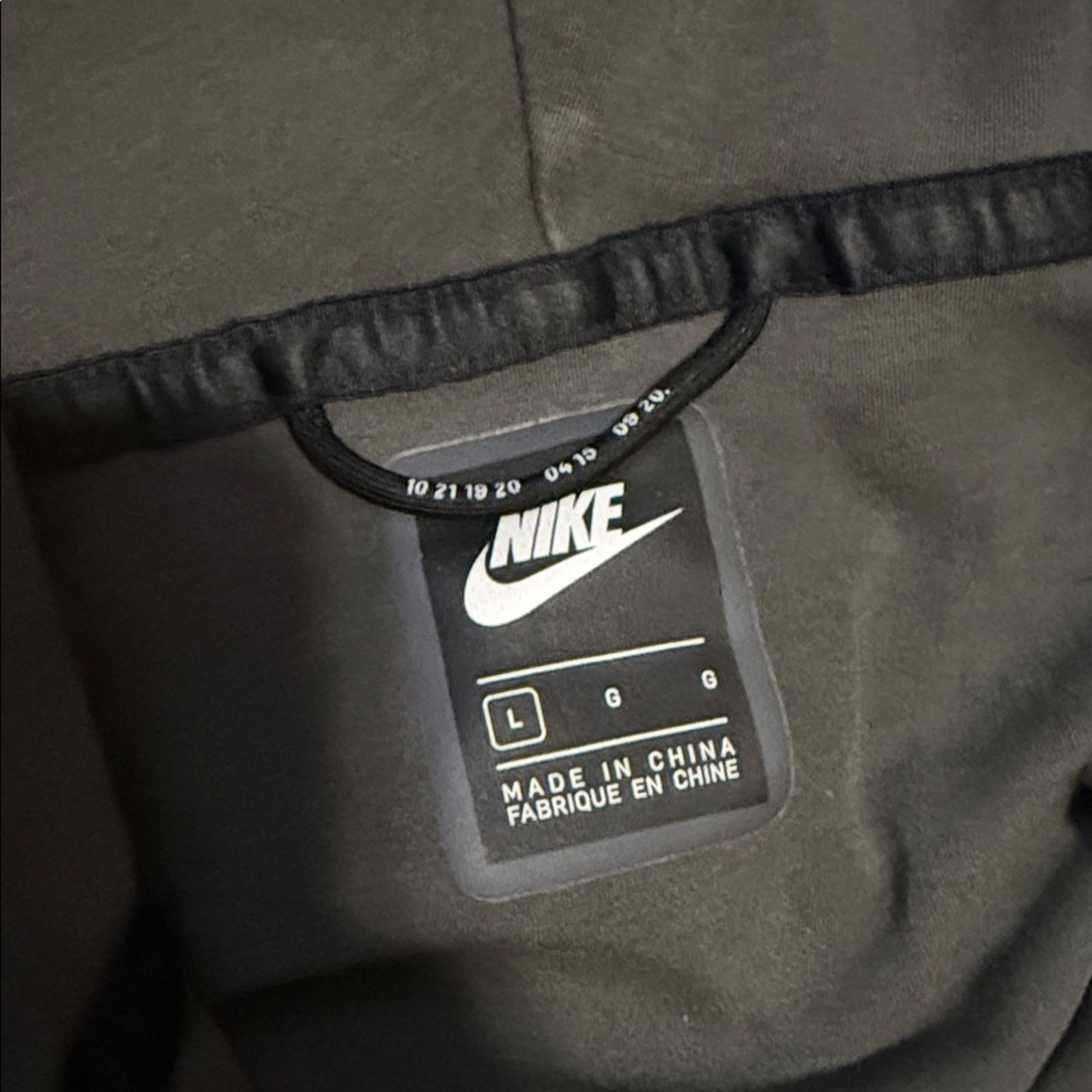 Nike Nike Tech Fleece Zip Up Olive Hoodie Sweatshirt Size US L / EU 52-54 / 3 - 8 Thumbnail