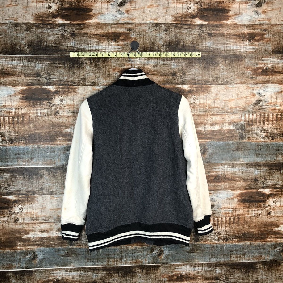 Japanese Brand Pink Adore Grey Bombers Jacket #A1763 Size S / US 4 / IT 40 - 13 Thumbnail