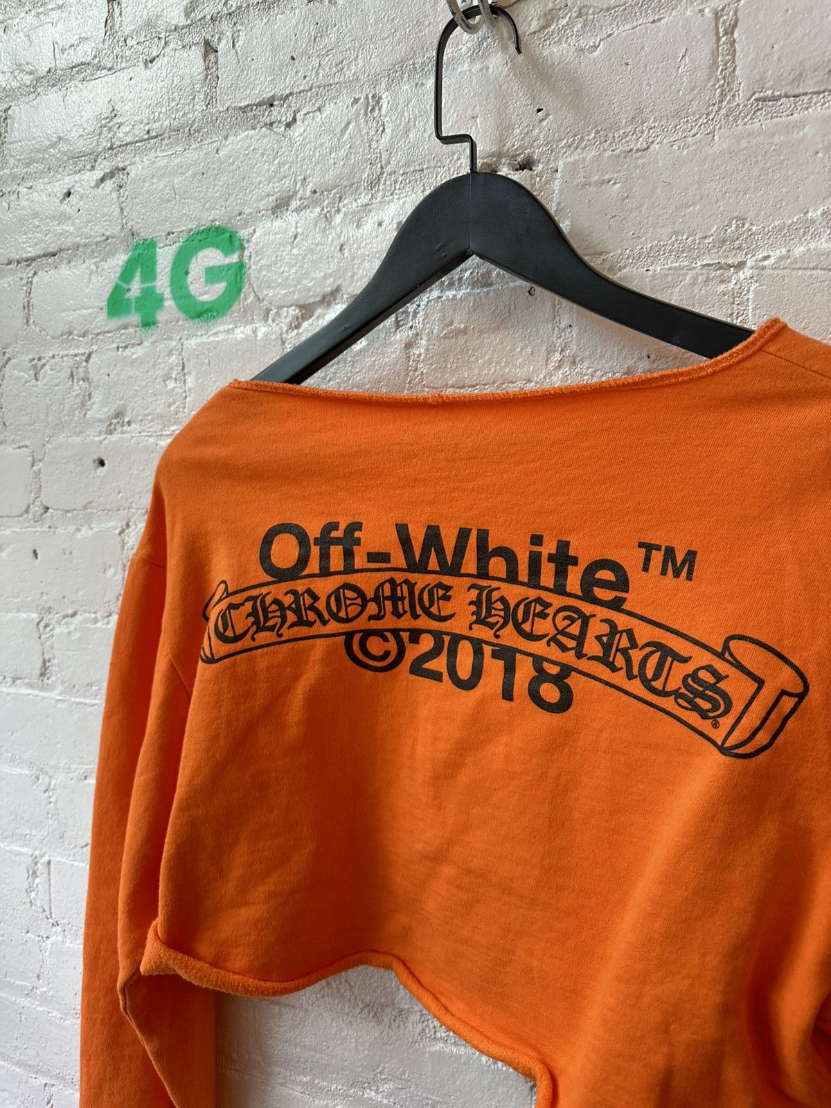 Chrome Hearts × Off-White CHROME HEARTS OFF WHITE CHROME HEARTS SHIRT Size US L / EU 52-54 / 3 - 4 Thumbnail