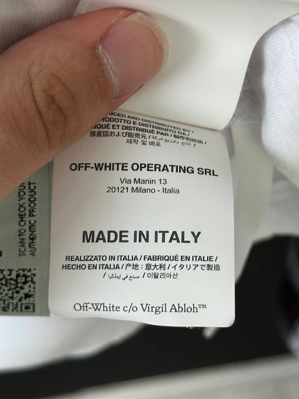 Off-White Off White Flock Arrows SS T Shirt Size S / US 4 / IT 40 - 11 Thumbnail
