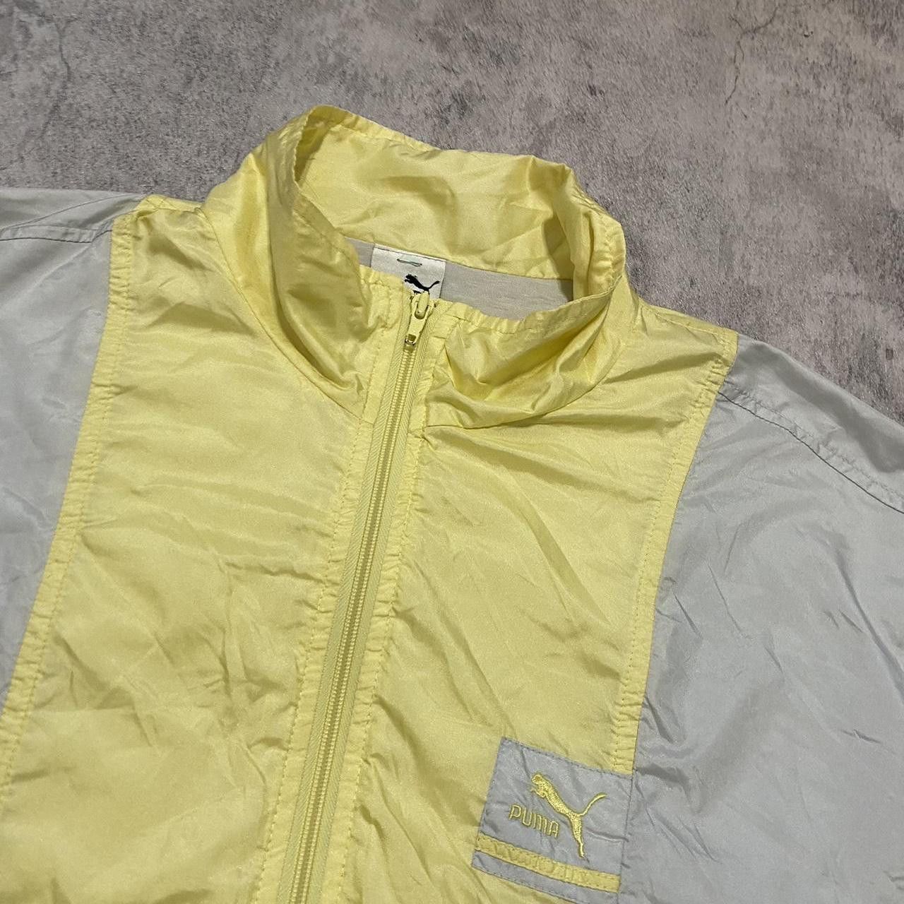 Puma Yellow and grey vintage 90s Nike track jacket nike Size US M / EU 48-50 / 2 - 5 Thumbnail