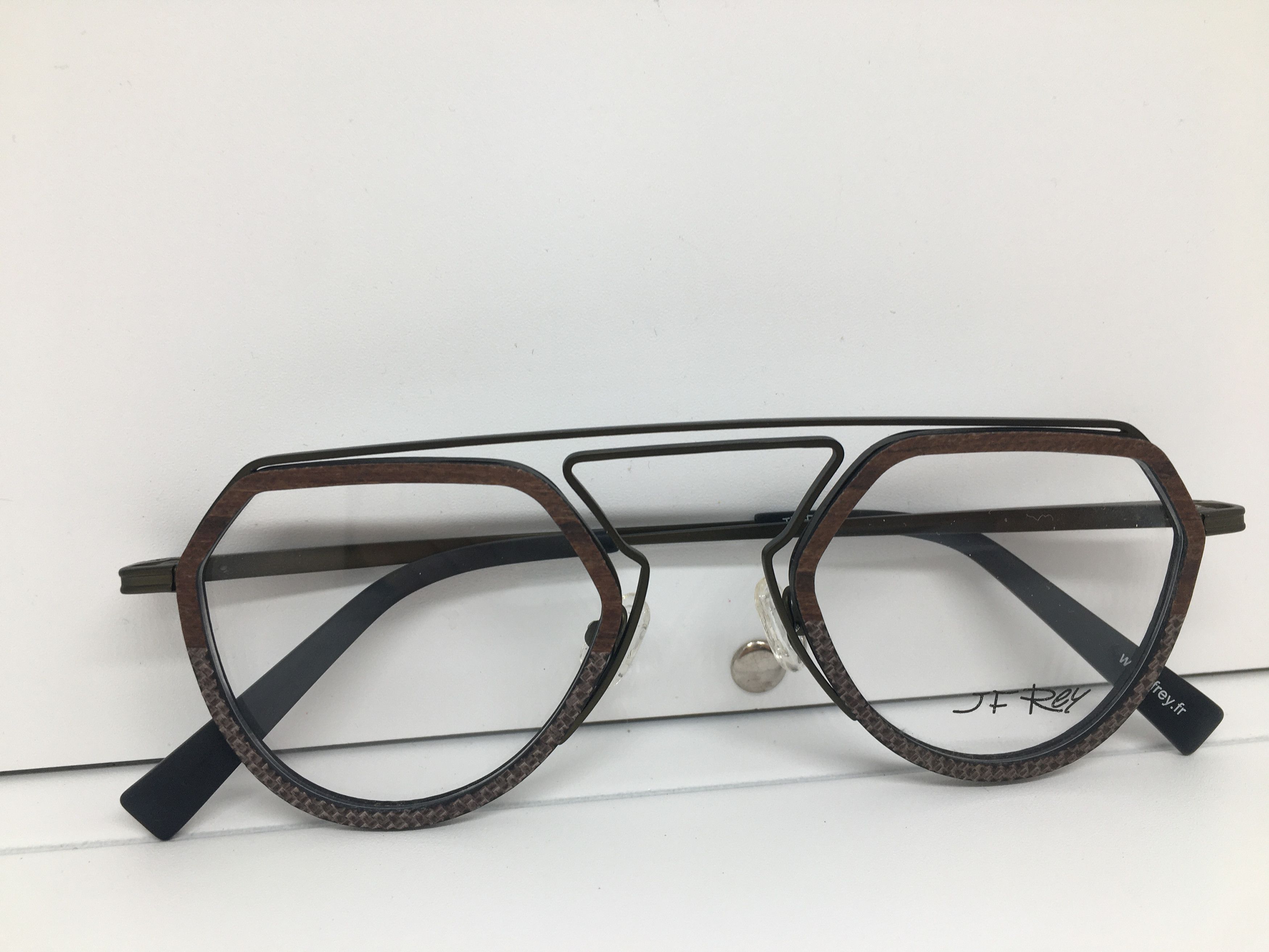 J.F. REY JFREY Aviator Eyeglasses Frame Size ONE SIZE - 8 Thumbnail
