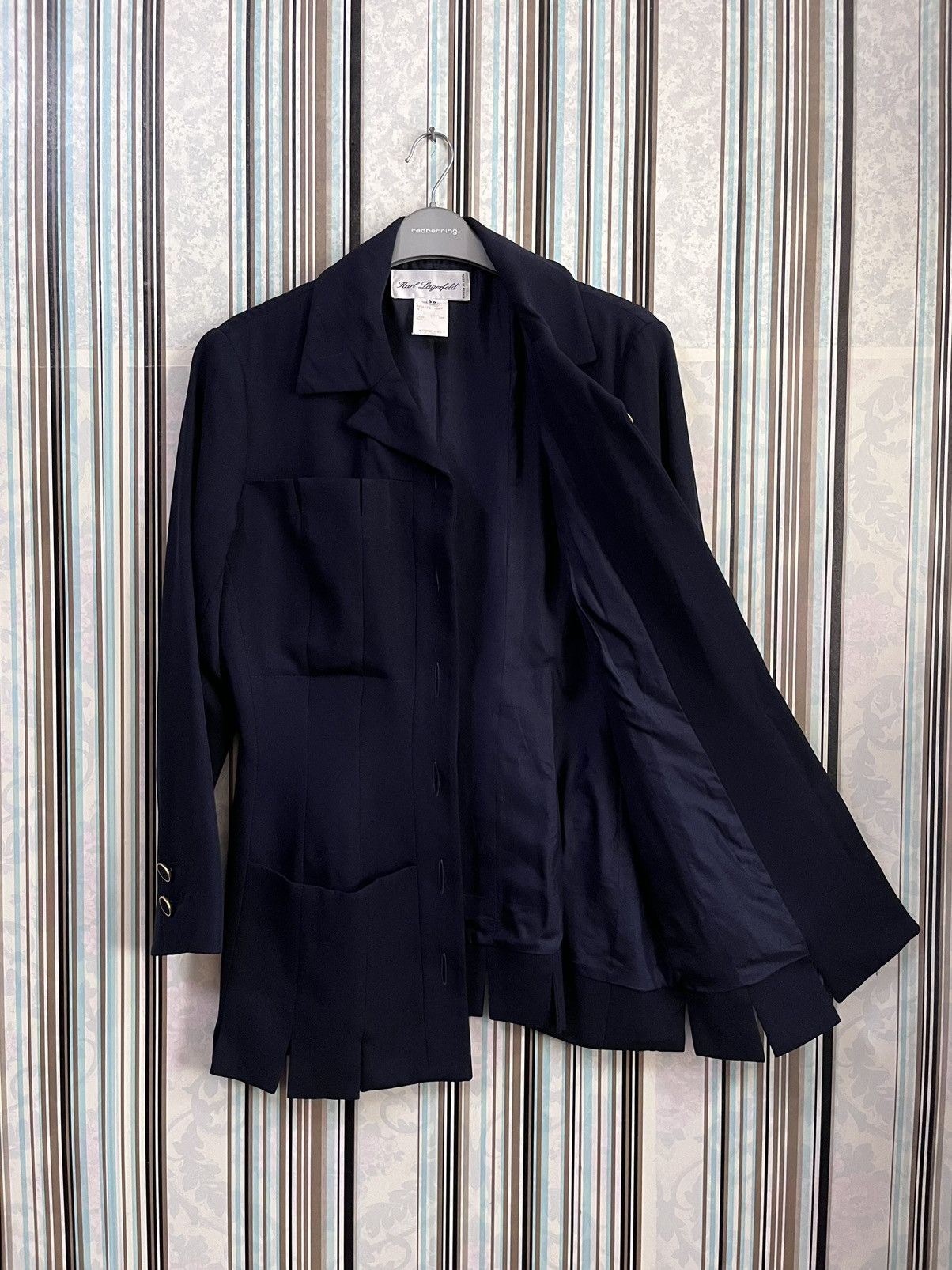 Karl Lagerfeld Fall winter 80s chanel ideastyle #F5 Size S / US 4 / IT 40 - 7 Thumbnail