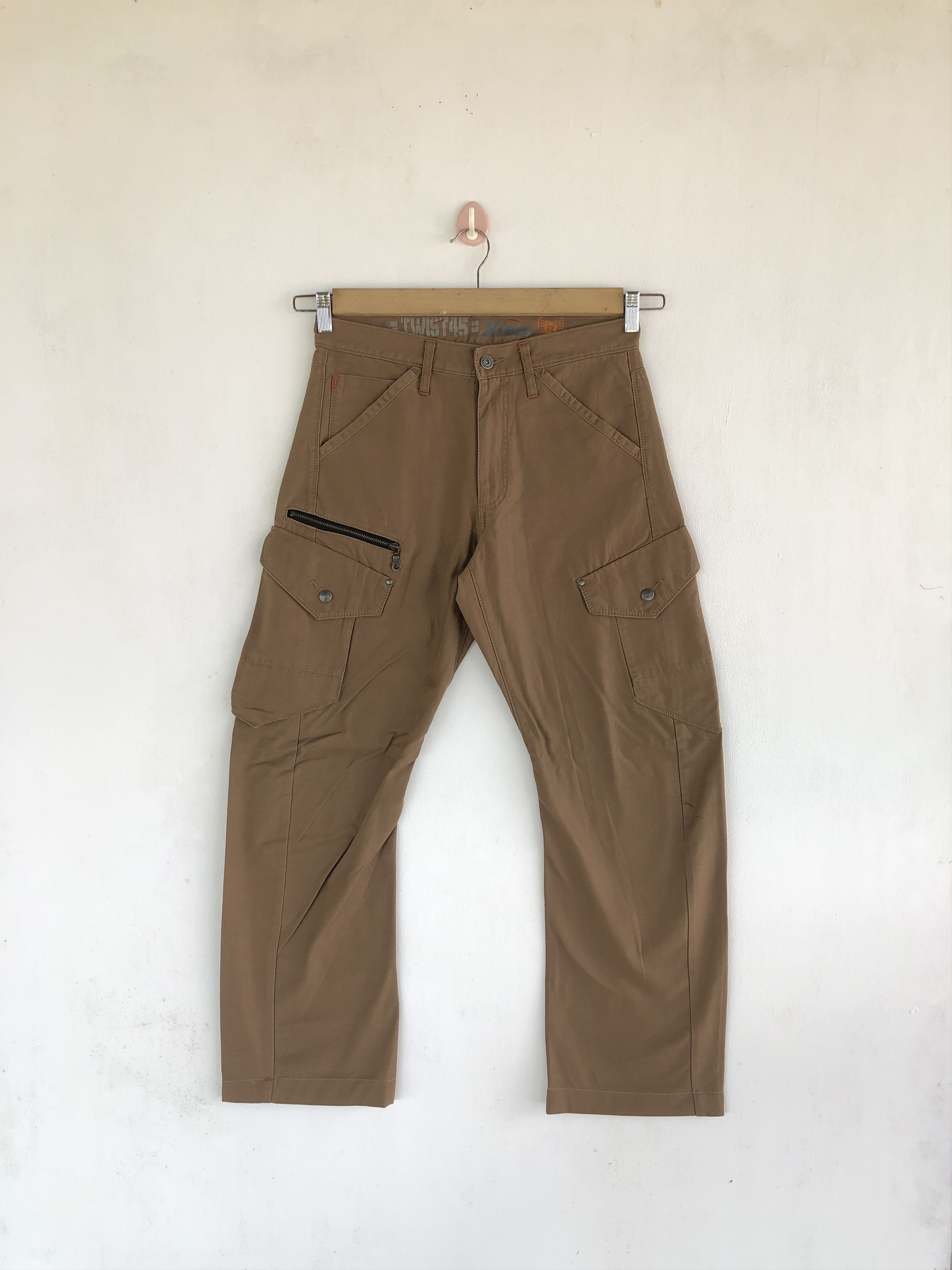 Japanese Brand Vintage Japanese Cargo Pants Multi Pocket Bondage Trousers Size US 30 / EU 46 - 1 Thumbnail