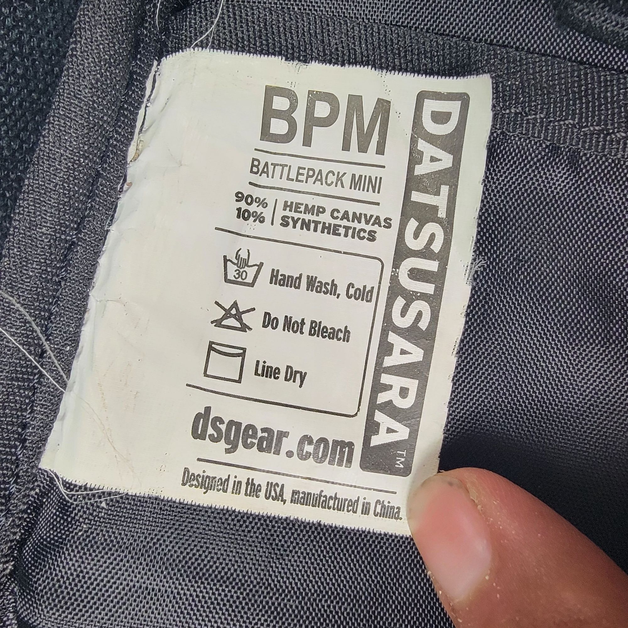 Other Datsusara Battlepack Mini Black Tactical Backpack Hunting Ou Size ONE SIZE - 8 Thumbnail