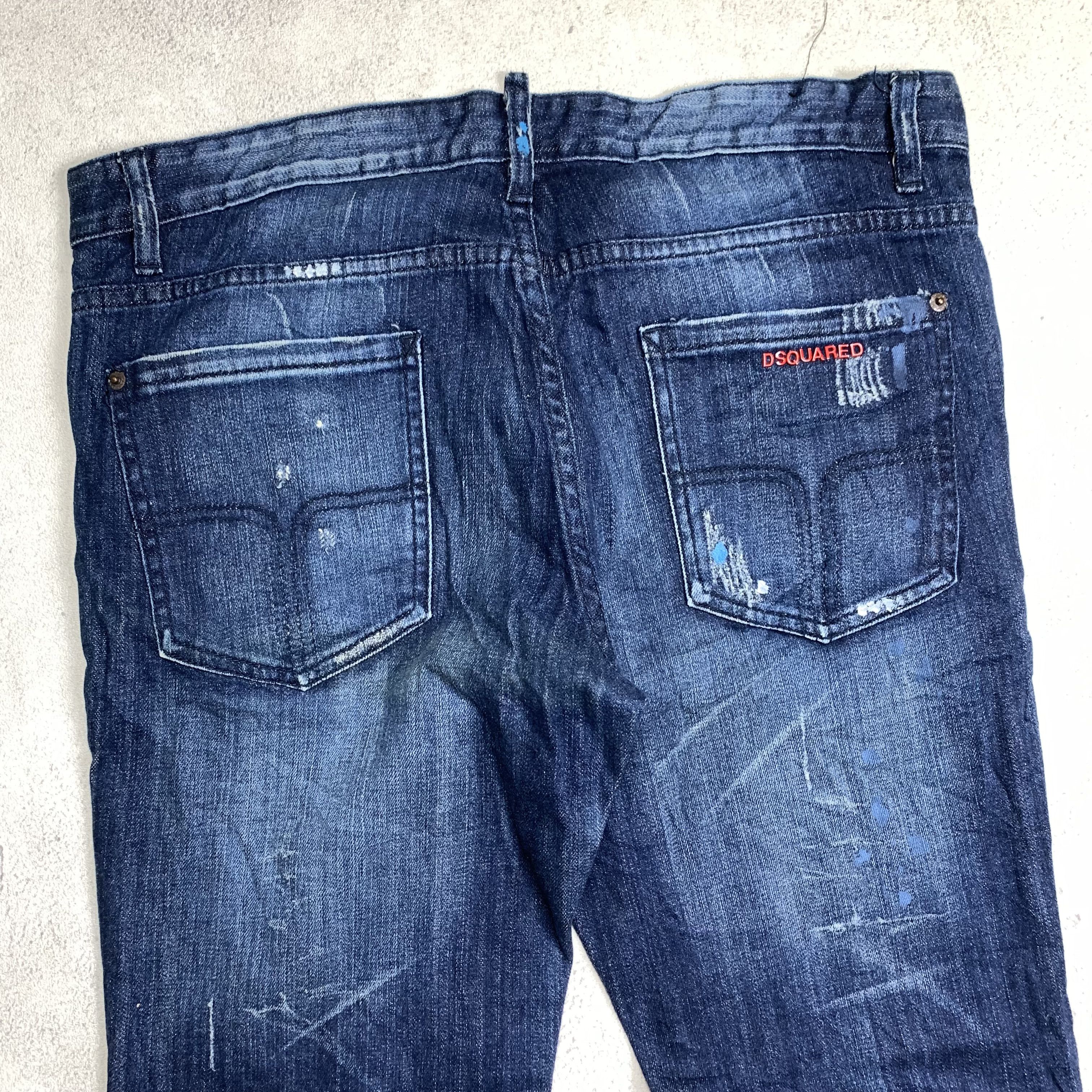 Dsquared2 Dsquared2 Distressed Scratch Denim Jeans Size US 36 / EU 52 - 5 Thumbnail