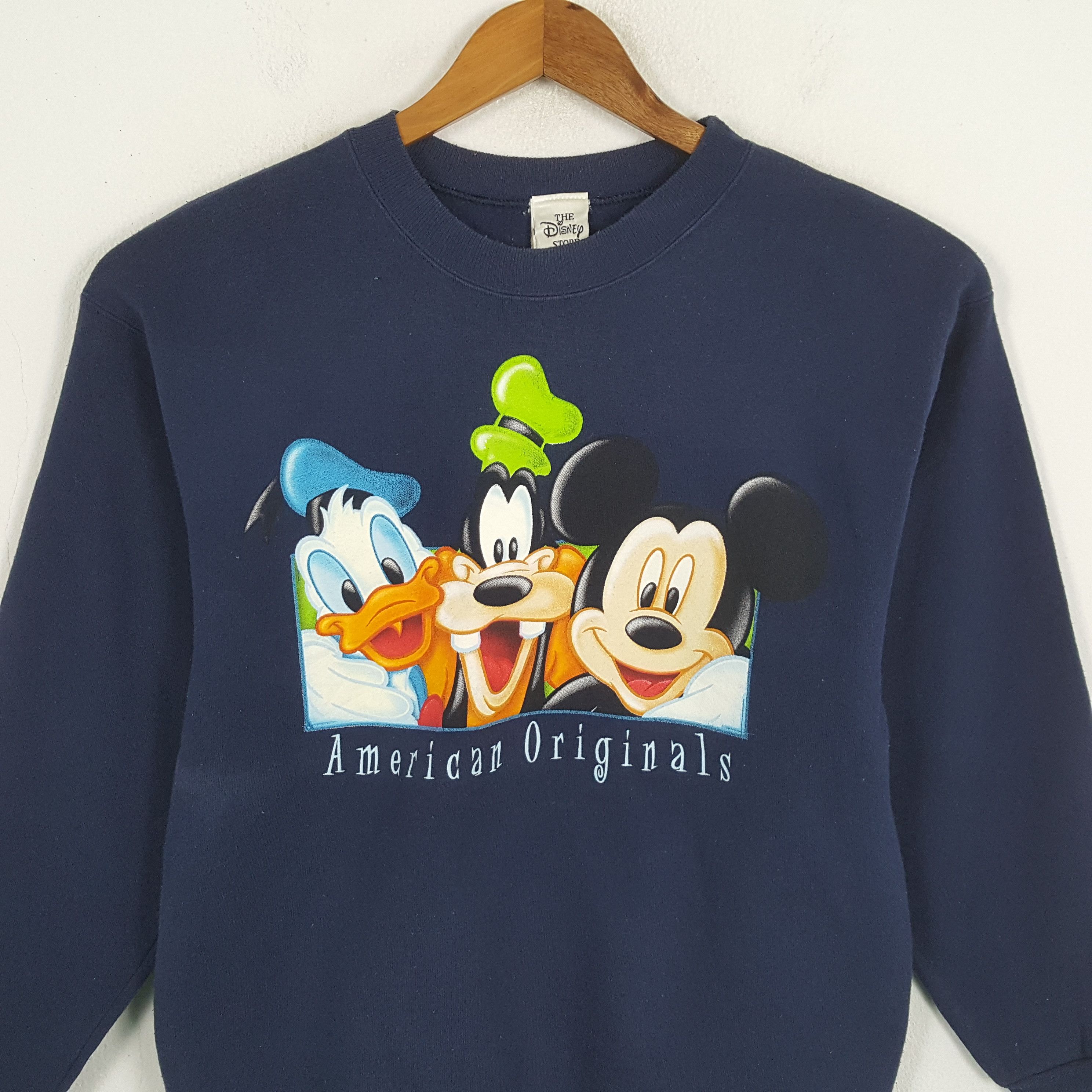 Disney × Mickey Mouse × Vintage Vintage MICKEY MOUSE DISNEY Disney Cartoon Sweatshirt Size US M / EU 48-50 / 2 - 2 Thumbnail