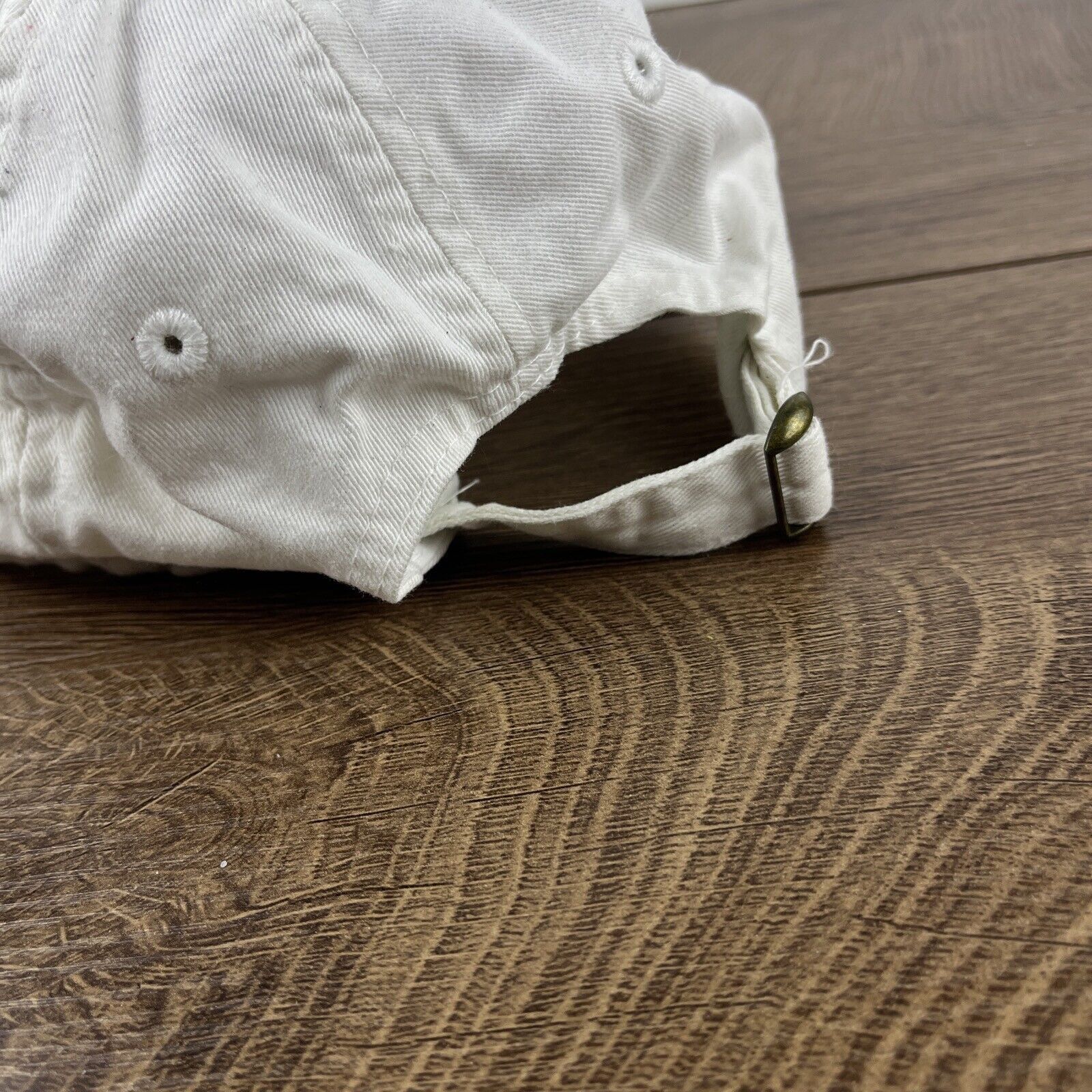 Other Alphi Phi Hat White Hat Adjustable Adult Size Hat White Cap Size ONE SIZE - 8 Thumbnail