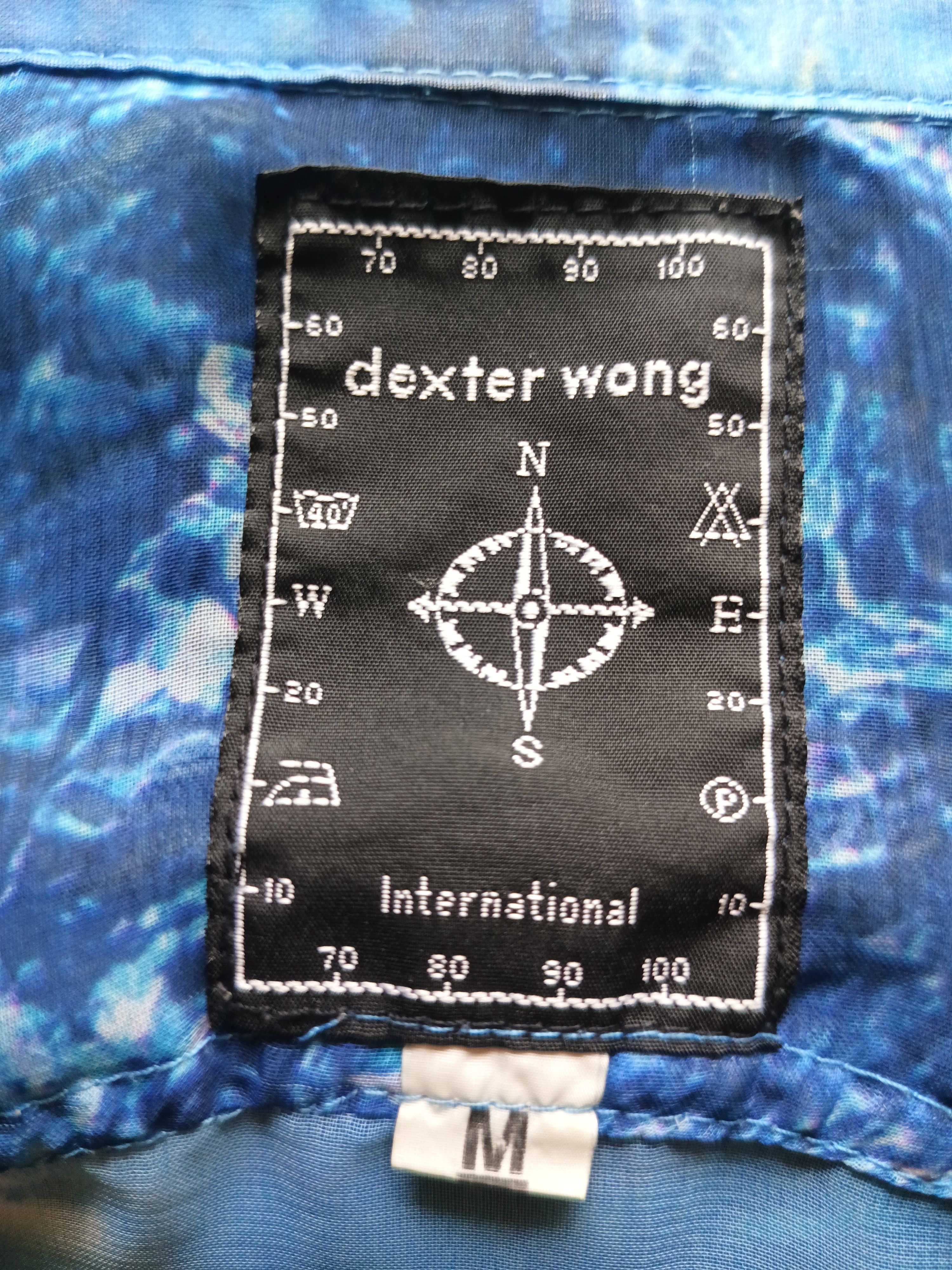 Dexter Wong Dexter Wong See-Thru Ocean Print Shirt Size US M / EU 48-50 / 2 - 8 Thumbnail