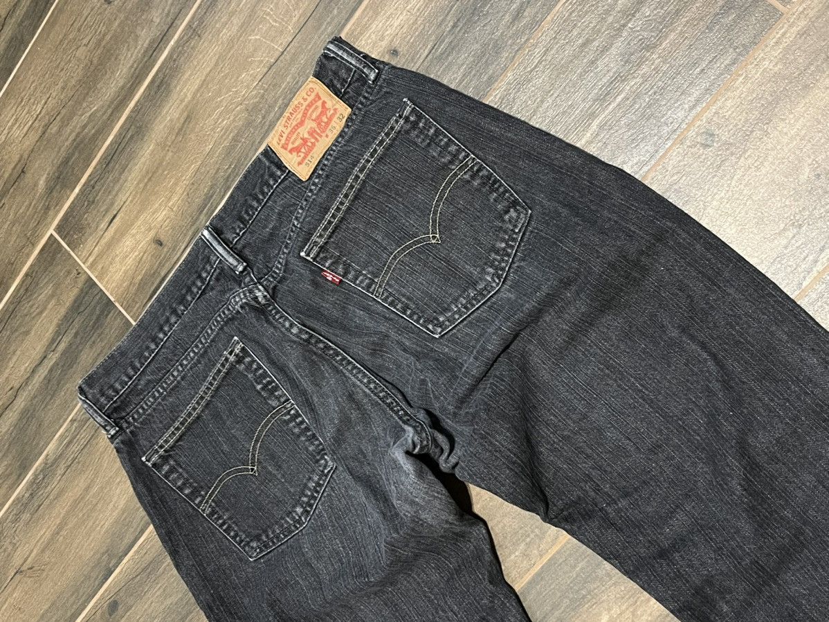 Levi's × Levi's Vintage Clothing × Vintage 🔥VINTAGE BAGGY LEVIS 514 DISTRESSED FADED DENIM JEANS 00s🔥 Size US 36 / EU 52 - 8 Thumbnail