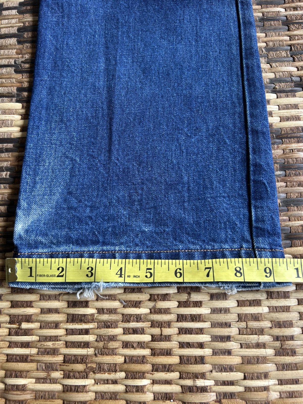 Japanese Brand × Kapital × Vintage Flare A.P.C Mudwash Denim Jeans Size US 32 / EU 48 - 13 Thumbnail